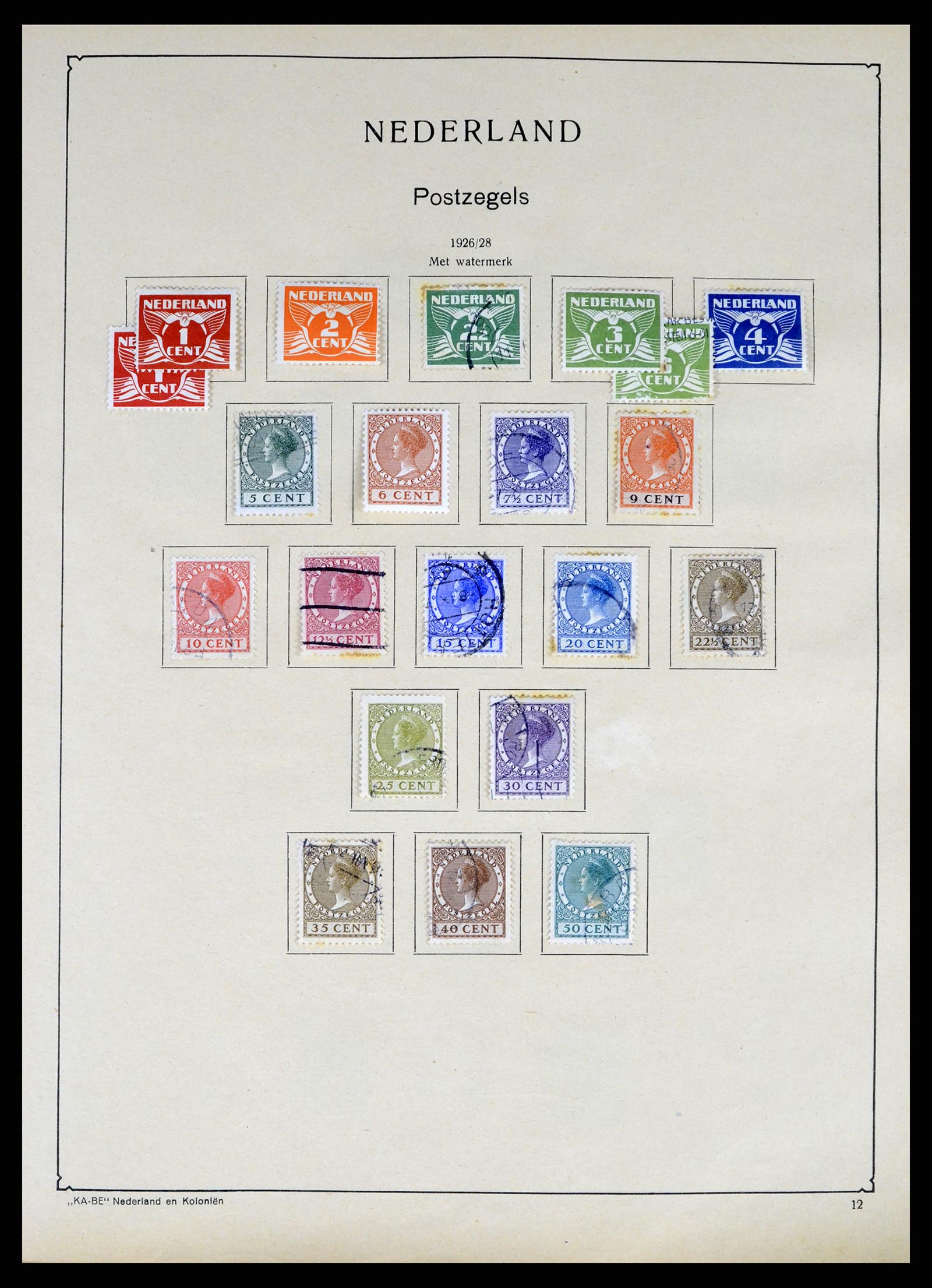 37986 013 - Postzegelverzameling 37986 Wereld 1849-1968.