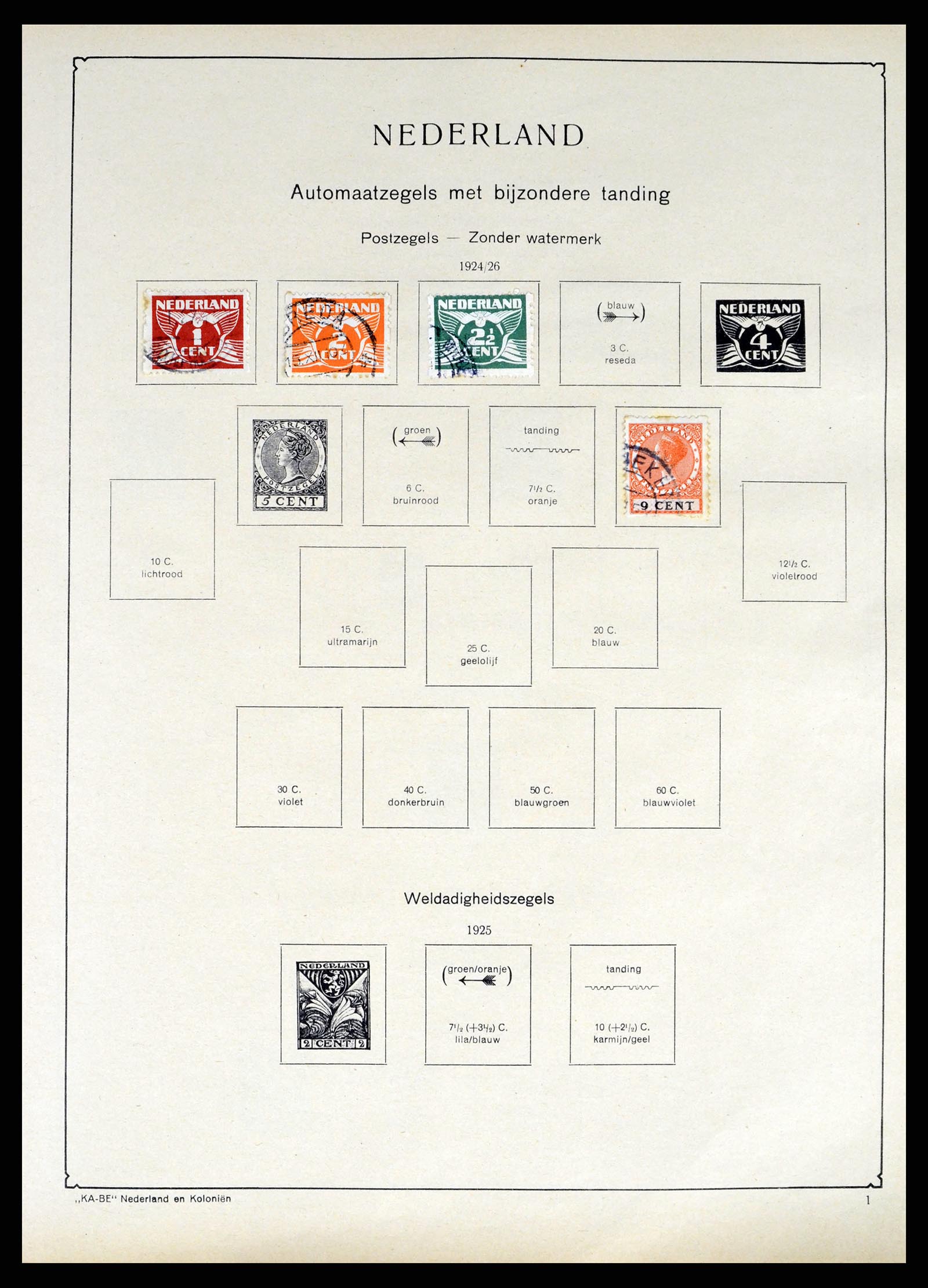 37986 018 - Postzegelverzameling 37986 Wereld 1849-1968.