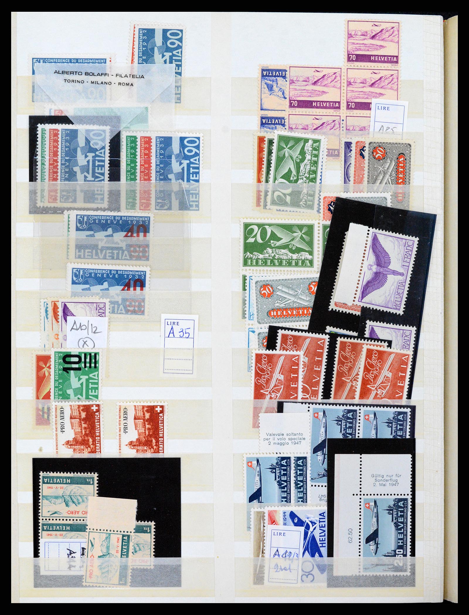 37987 019 - Stamp Collection 37987 Switzerland 1923-1964.