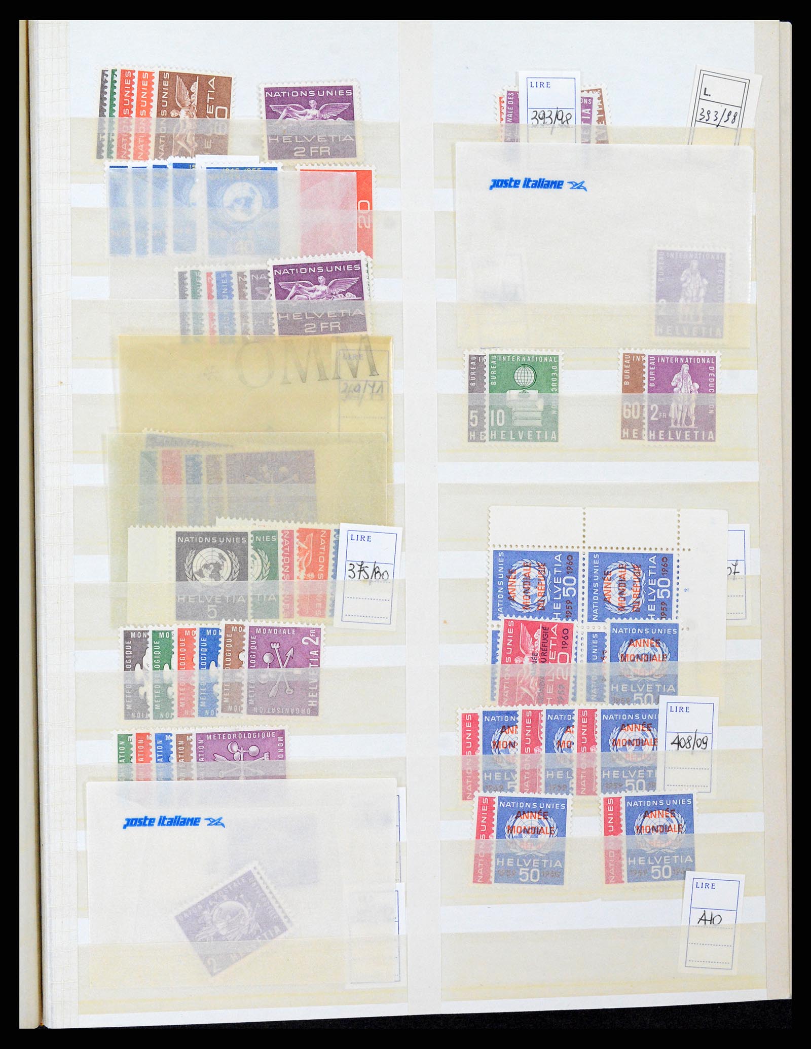 37987 022 - Stamp Collection 37987 Switzerland 1923-1964.