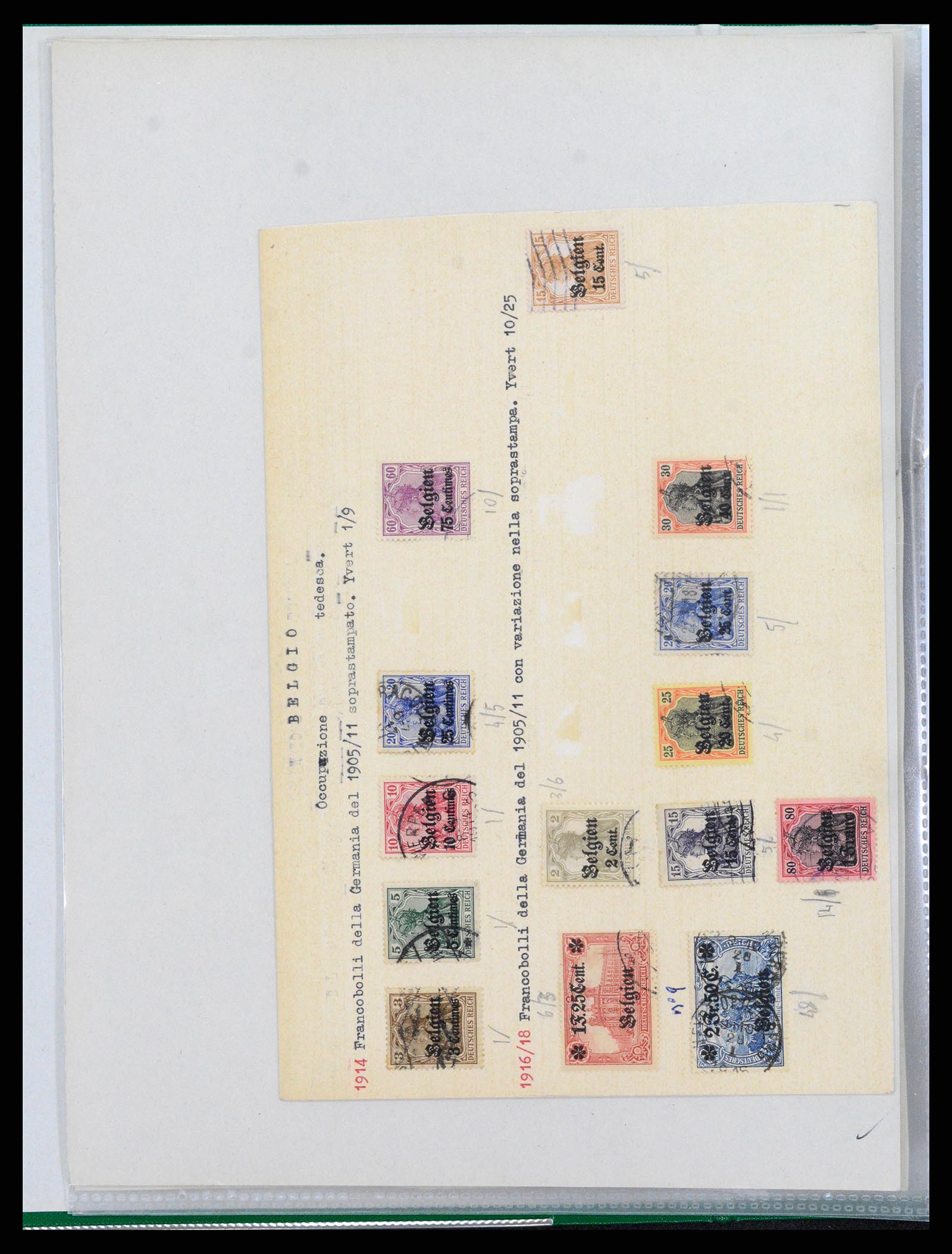 37988 004 - Postzegelverzameling 37988 Europese landen 1919-1948.