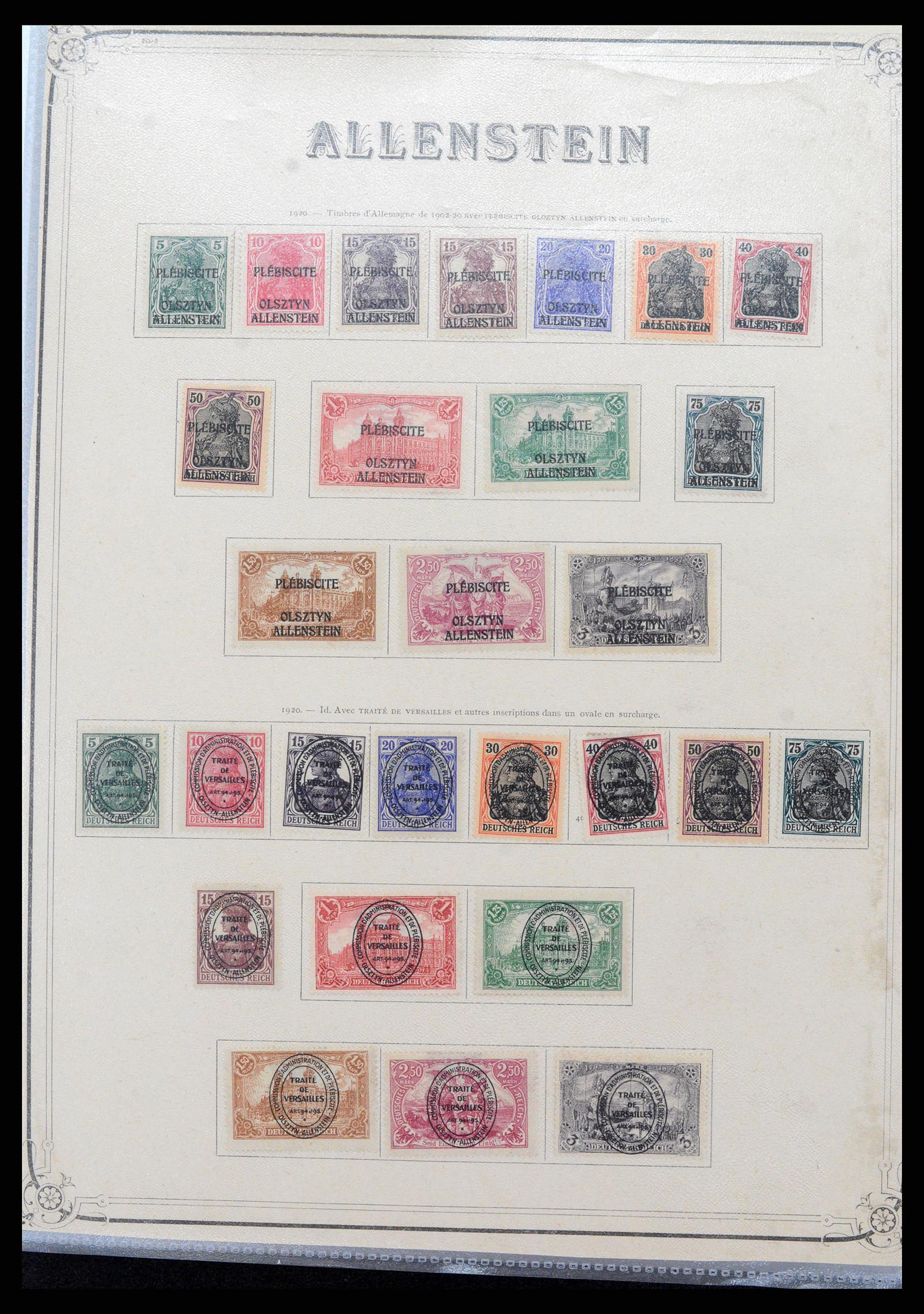 37988 005 - Postzegelverzameling 37988 Europese landen 1919-1948.