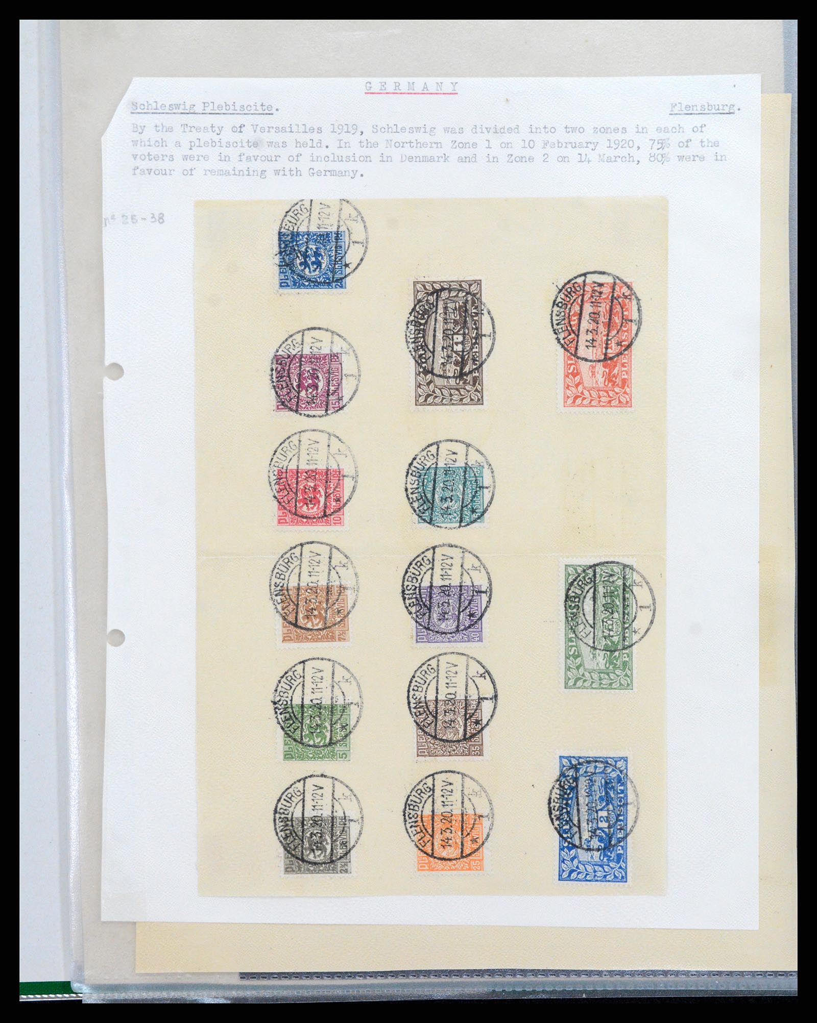37988 008 - Postzegelverzameling 37988 Europese landen 1919-1948.