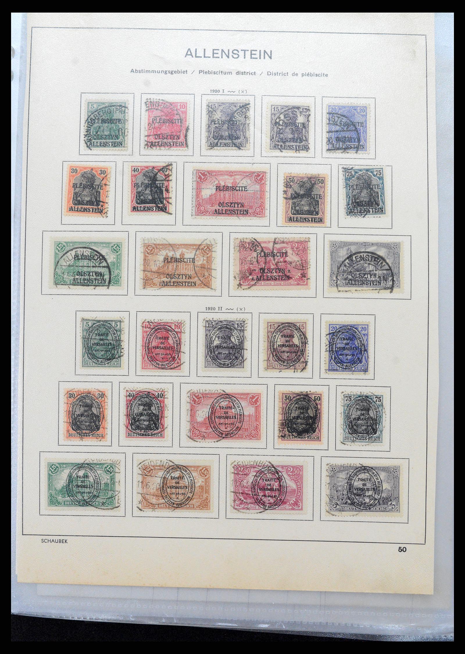 37988 011 - Postzegelverzameling 37988 Europese landen 1919-1948.