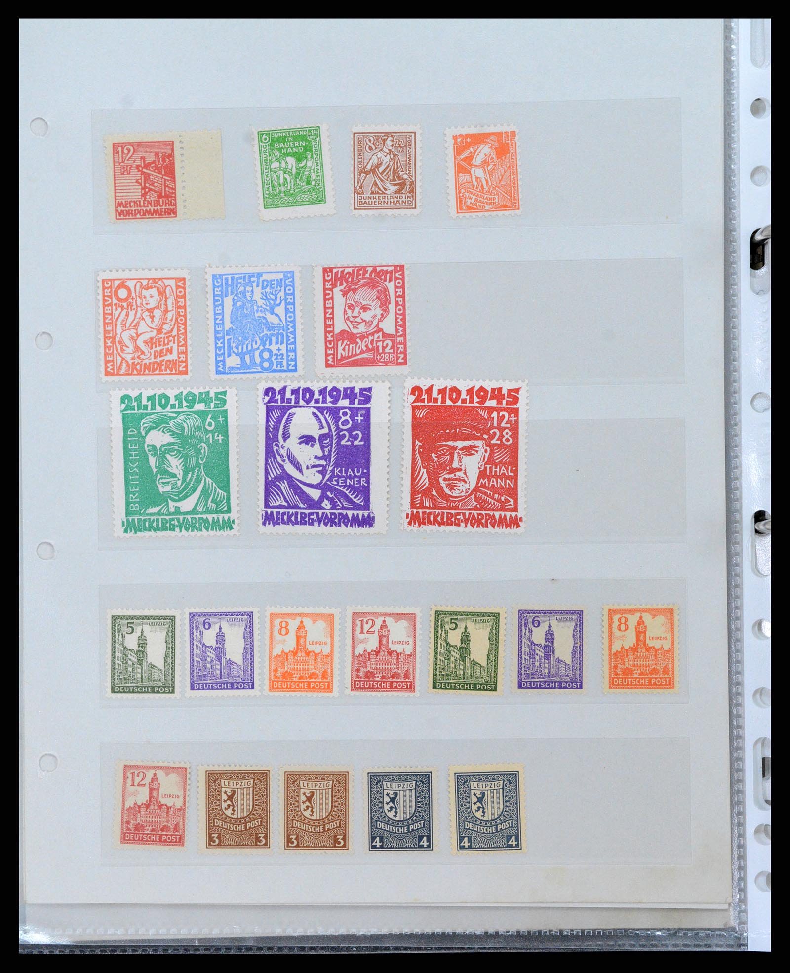 37988 018 - Postzegelverzameling 37988 Europese landen 1919-1948.