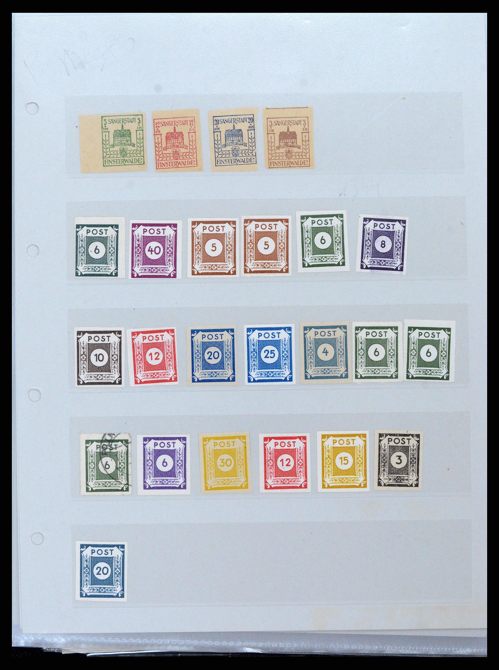 37988 023 - Postzegelverzameling 37988 Europese landen 1919-1948.