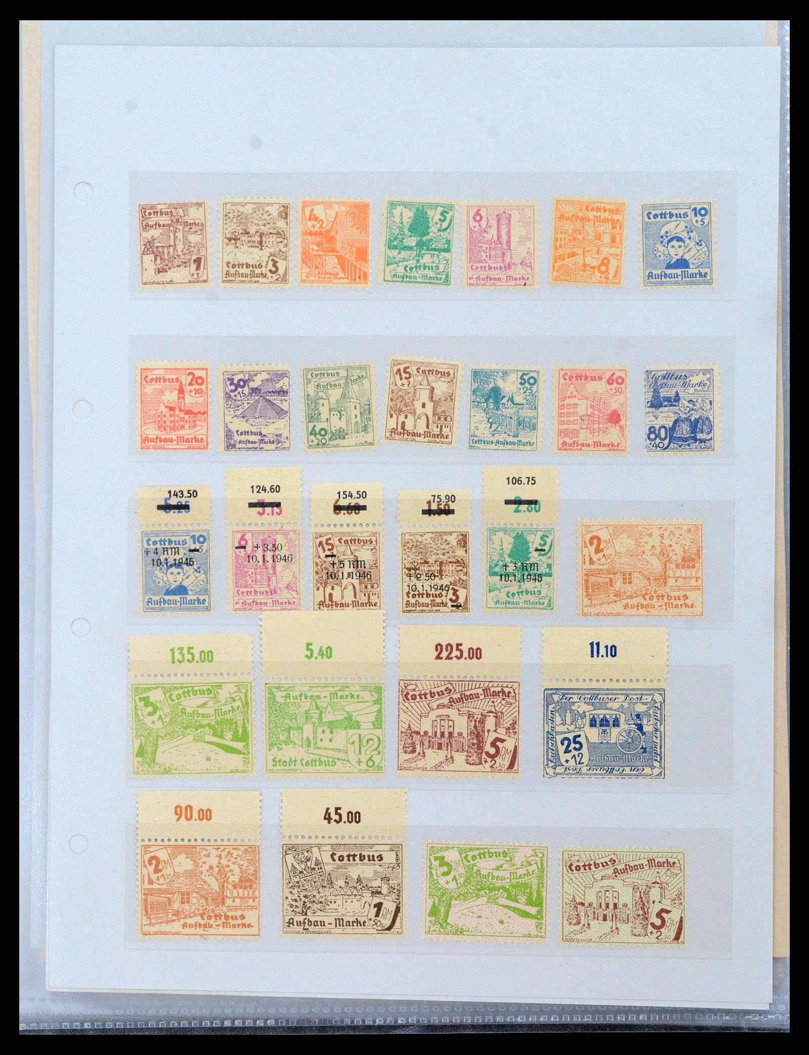 37988 024 - Postzegelverzameling 37988 Europese landen 1919-1948.