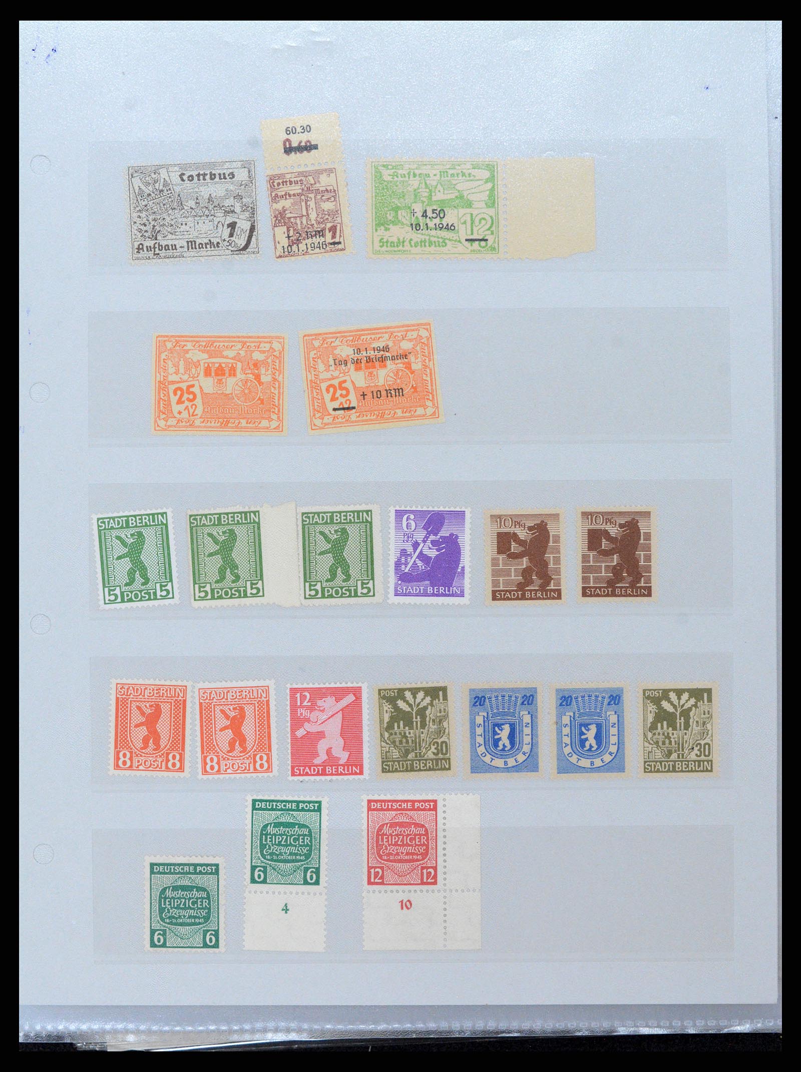 37988 025 - Postzegelverzameling 37988 Europese landen 1919-1948.