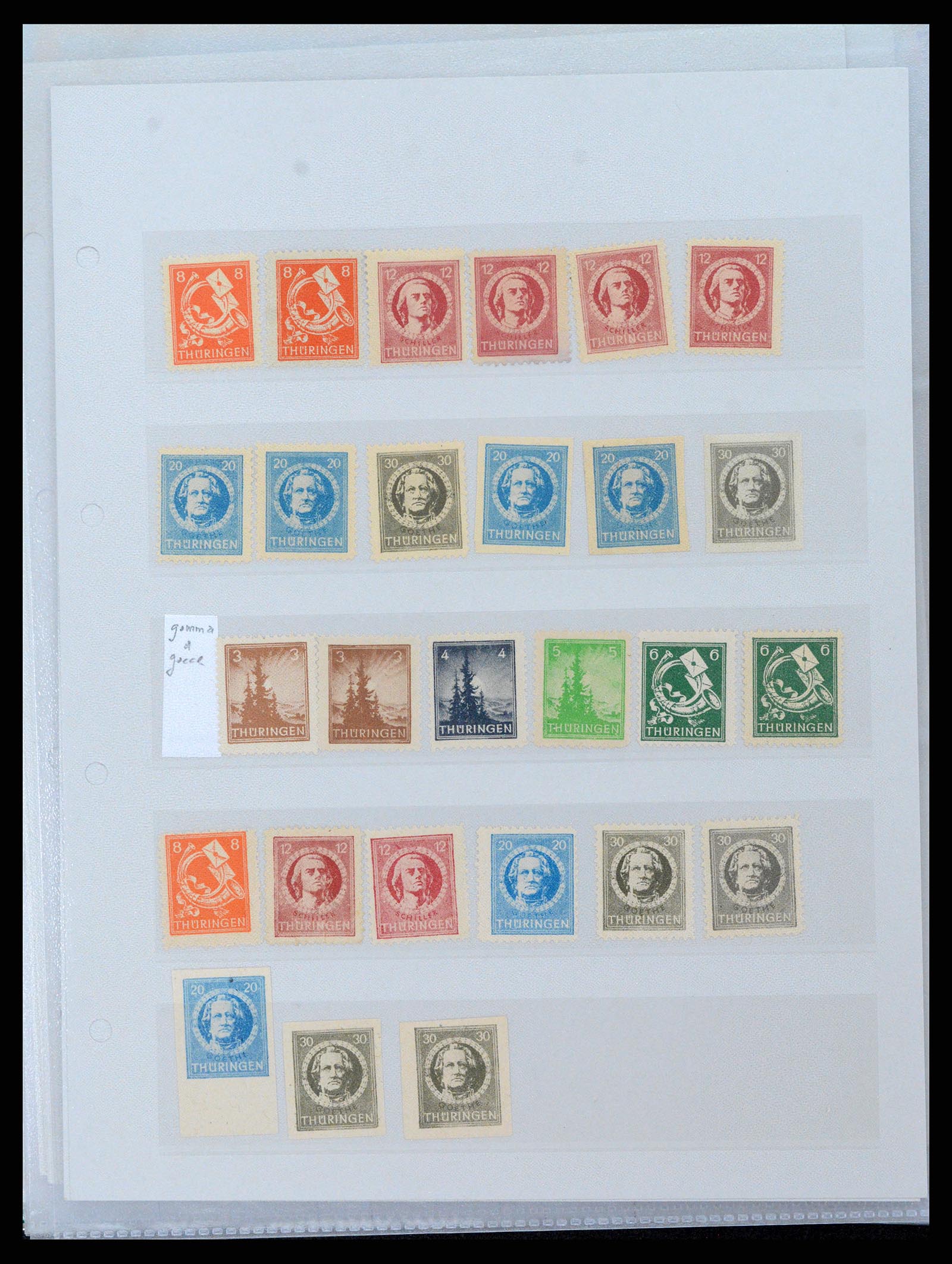 37988 032 - Postzegelverzameling 37988 Europese landen 1919-1948.