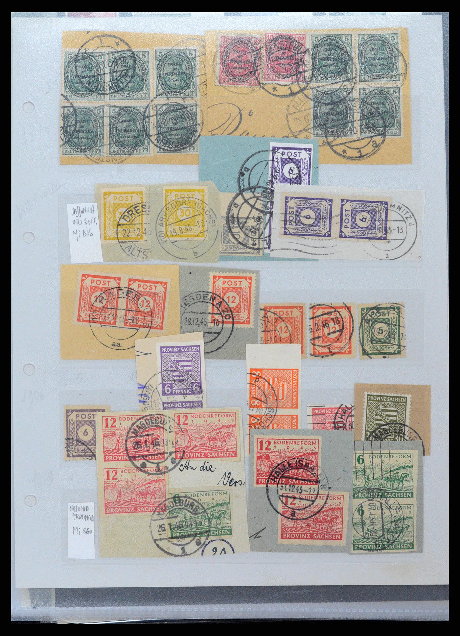 37988 035 - Postzegelverzameling 37988 Europese landen 1919-1948.