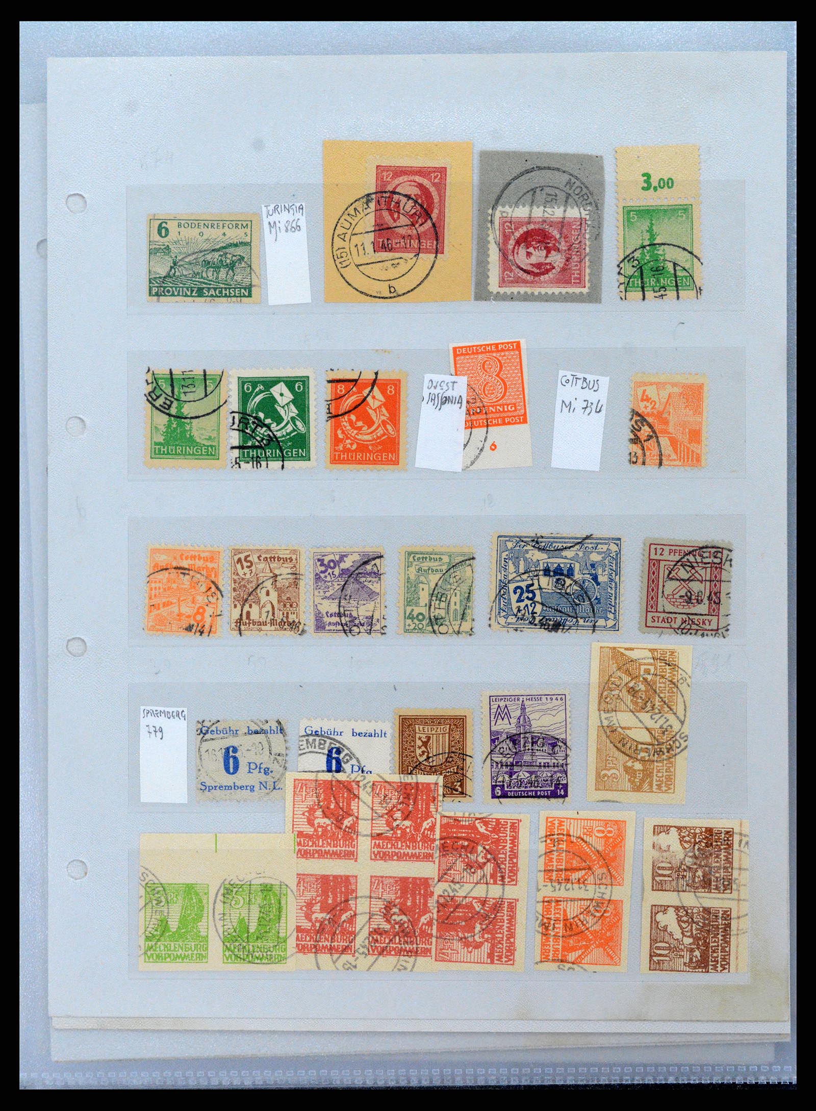 37988 036 - Postzegelverzameling 37988 Europese landen 1919-1948.
