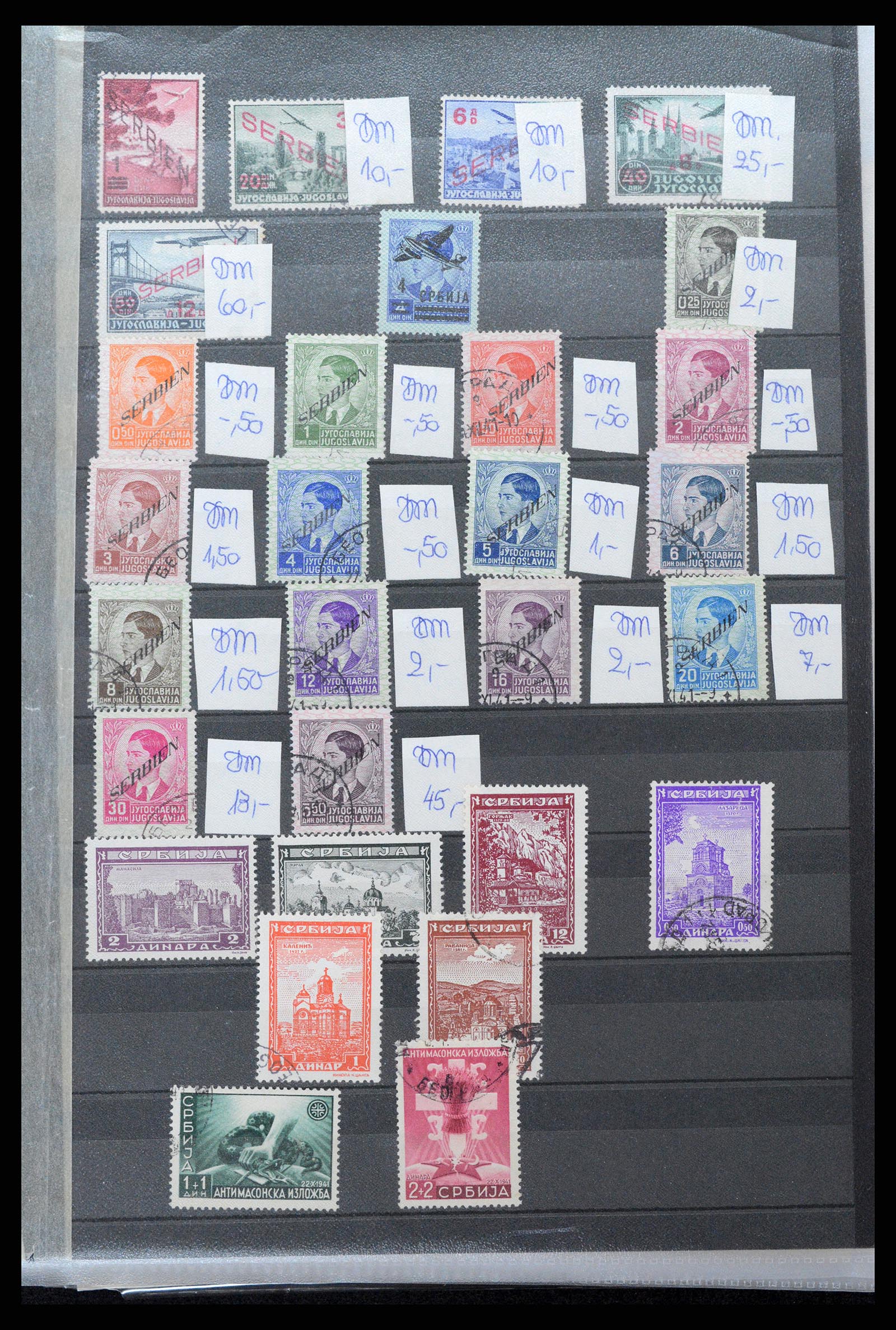 37988 037 - Postzegelverzameling 37988 Europese landen 1919-1948.