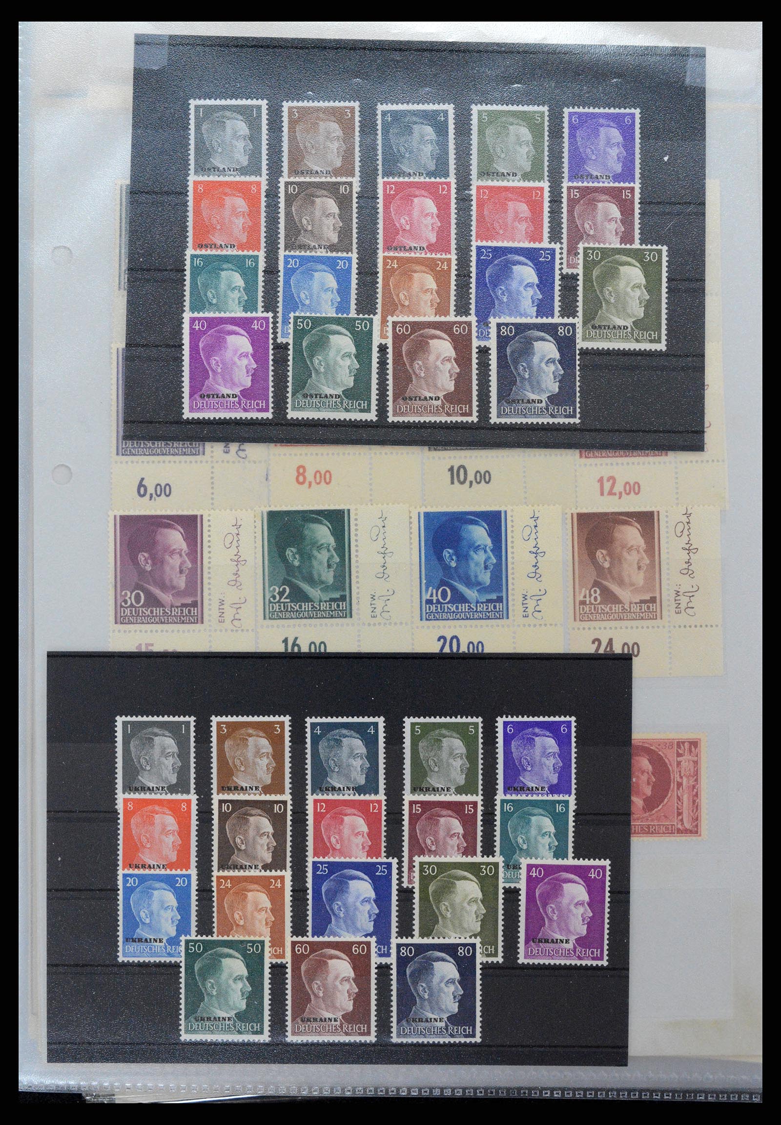 37988 039 - Postzegelverzameling 37988 Europese landen 1919-1948.