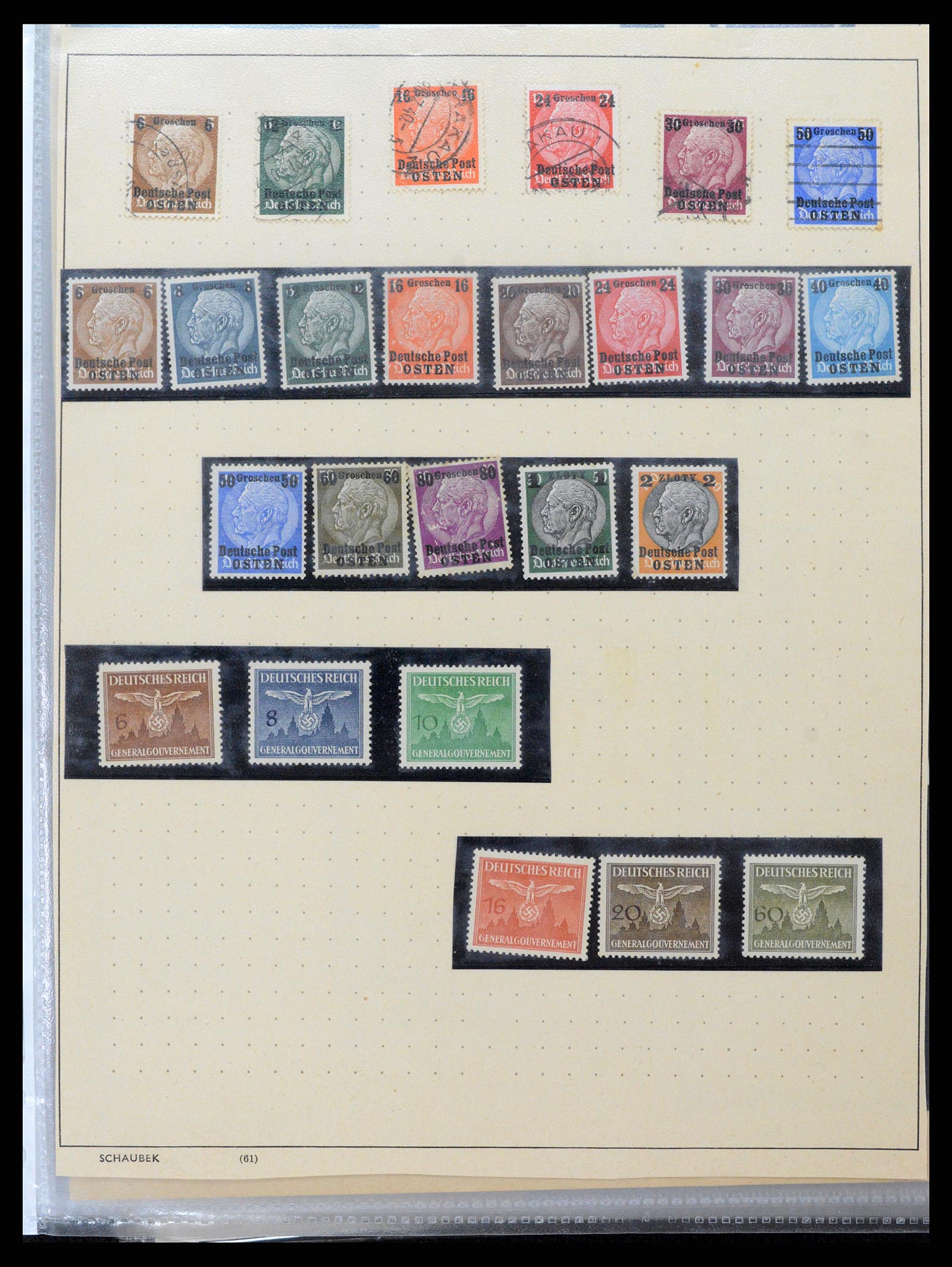 37988 044 - Postzegelverzameling 37988 Europese landen 1919-1948.