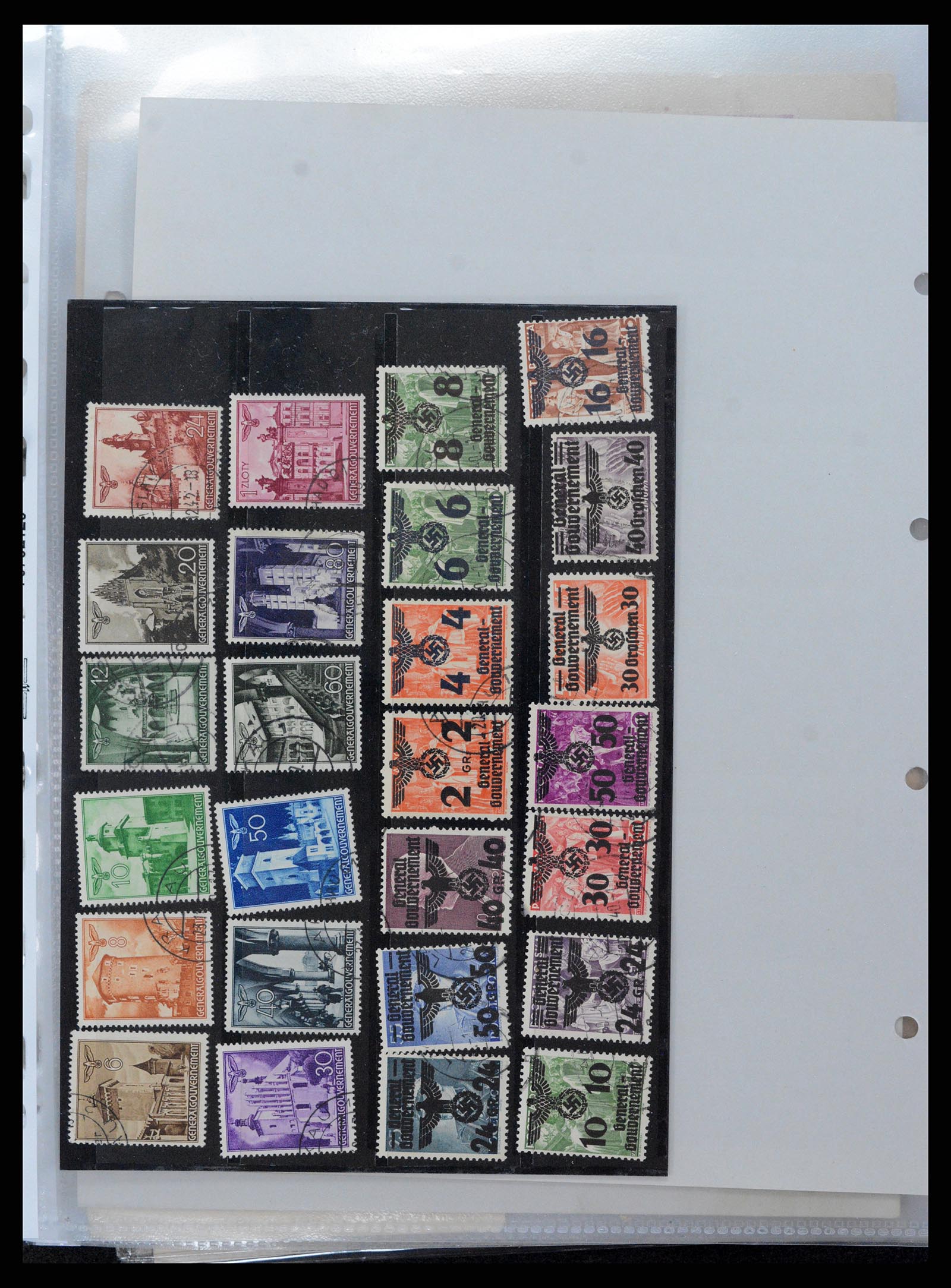 37988 047 - Postzegelverzameling 37988 Europese landen 1919-1948.