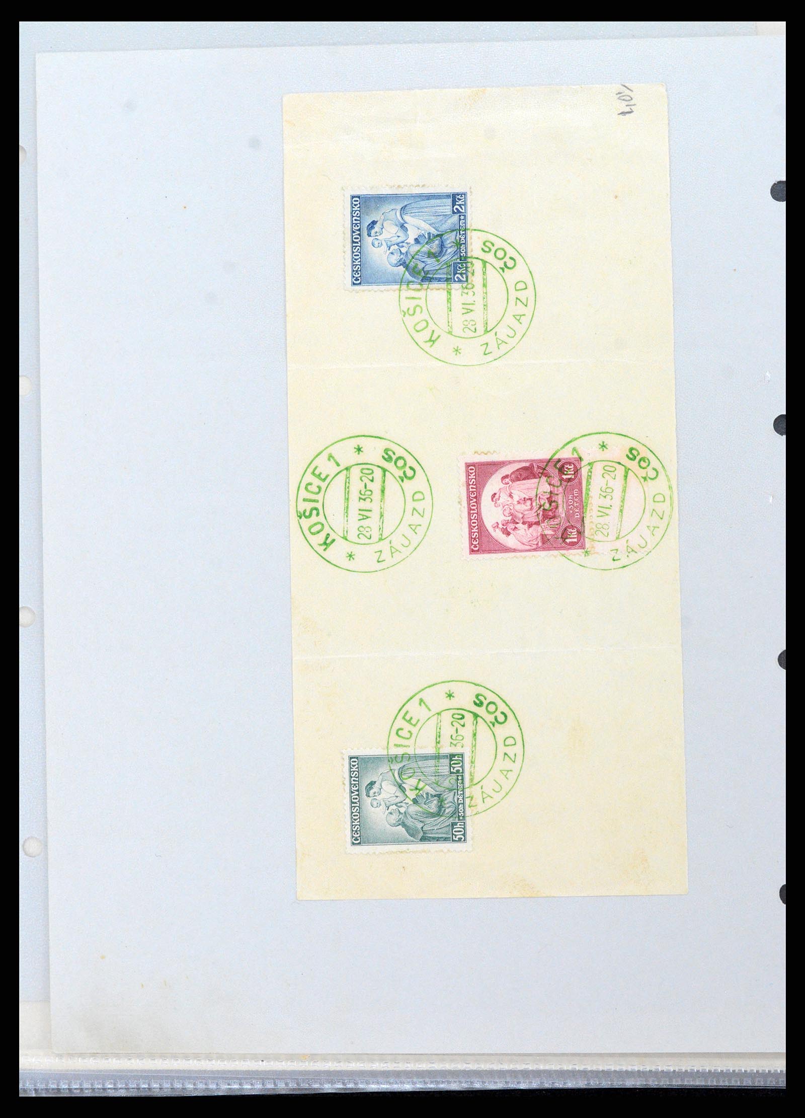 37988 050 - Postzegelverzameling 37988 Europese landen 1919-1948.