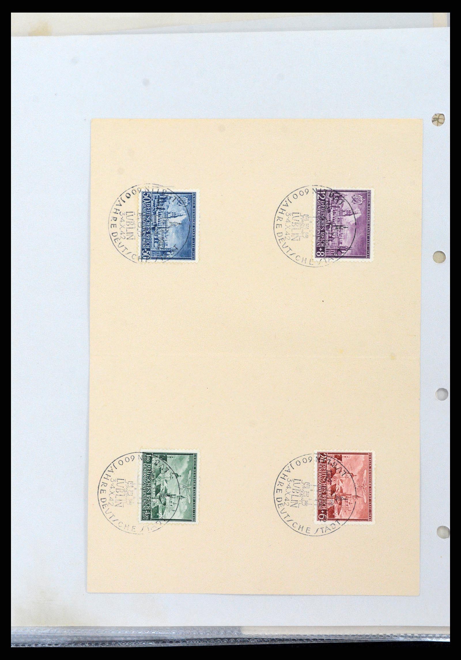 37988 054 - Postzegelverzameling 37988 Europese landen 1919-1948.