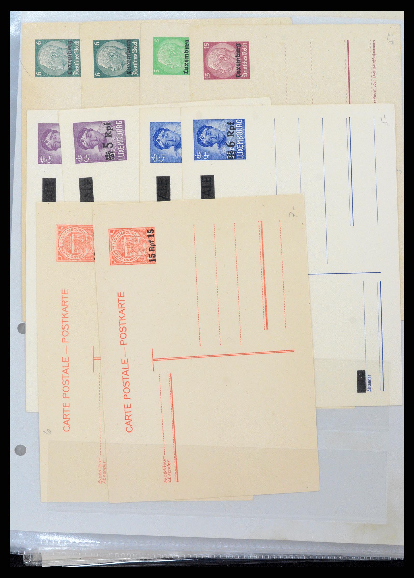 37988 055 - Postzegelverzameling 37988 Europese landen 1919-1948.