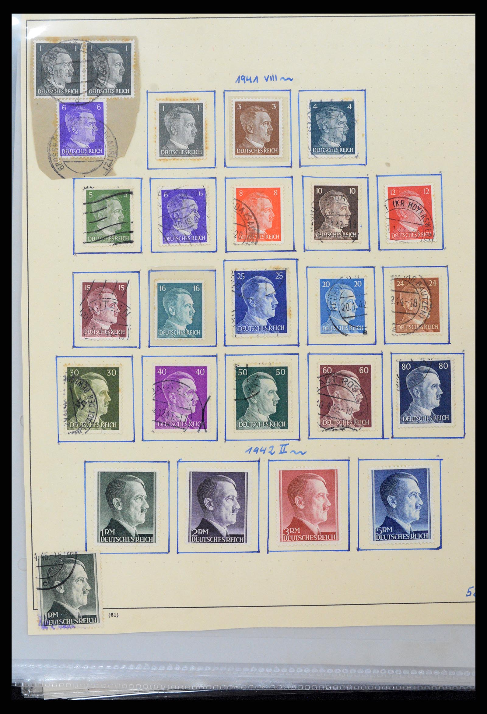 37988 056 - Postzegelverzameling 37988 Europese landen 1919-1948.