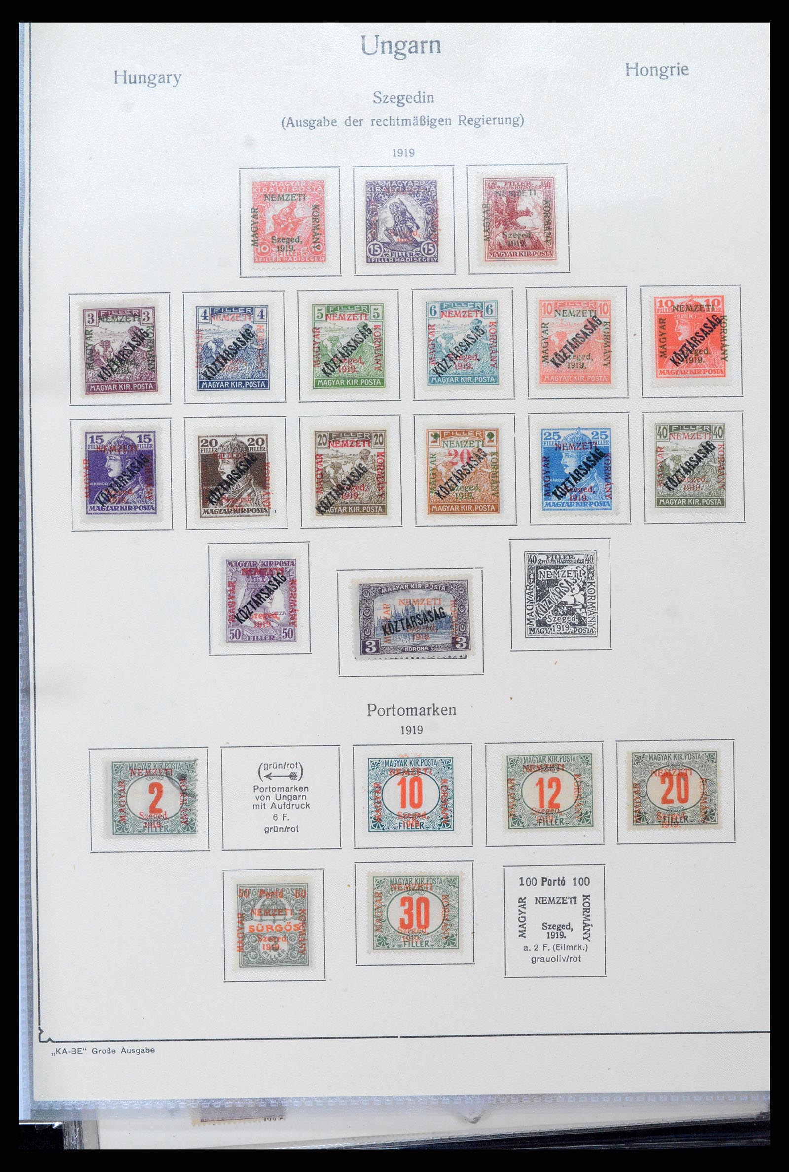 37988 085 - Stamp Collection 37988 European countries 1919-1948.
