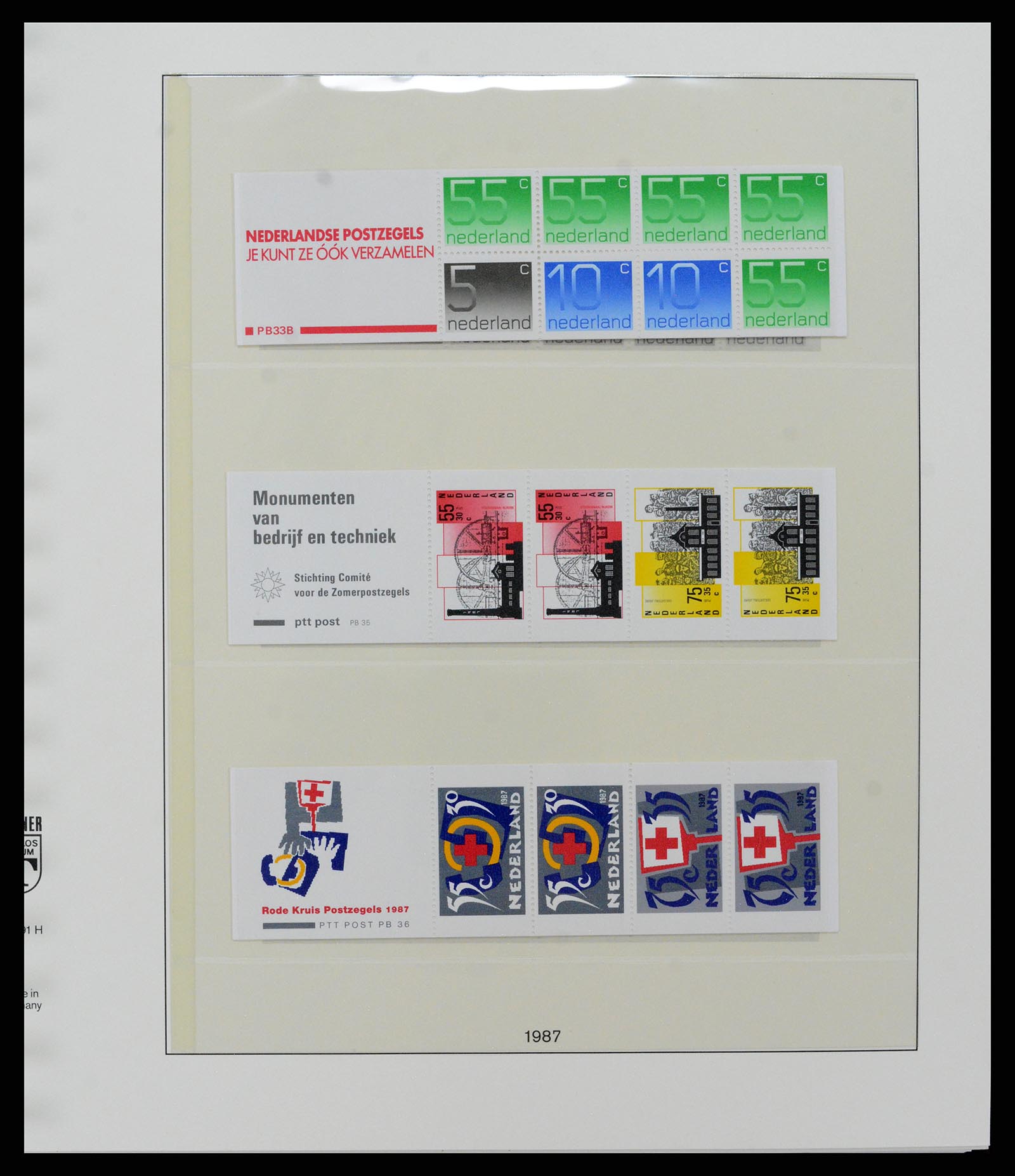 37994 022 - Stamp Collection 37994 Netherlands stampbooklets 1964-2002.