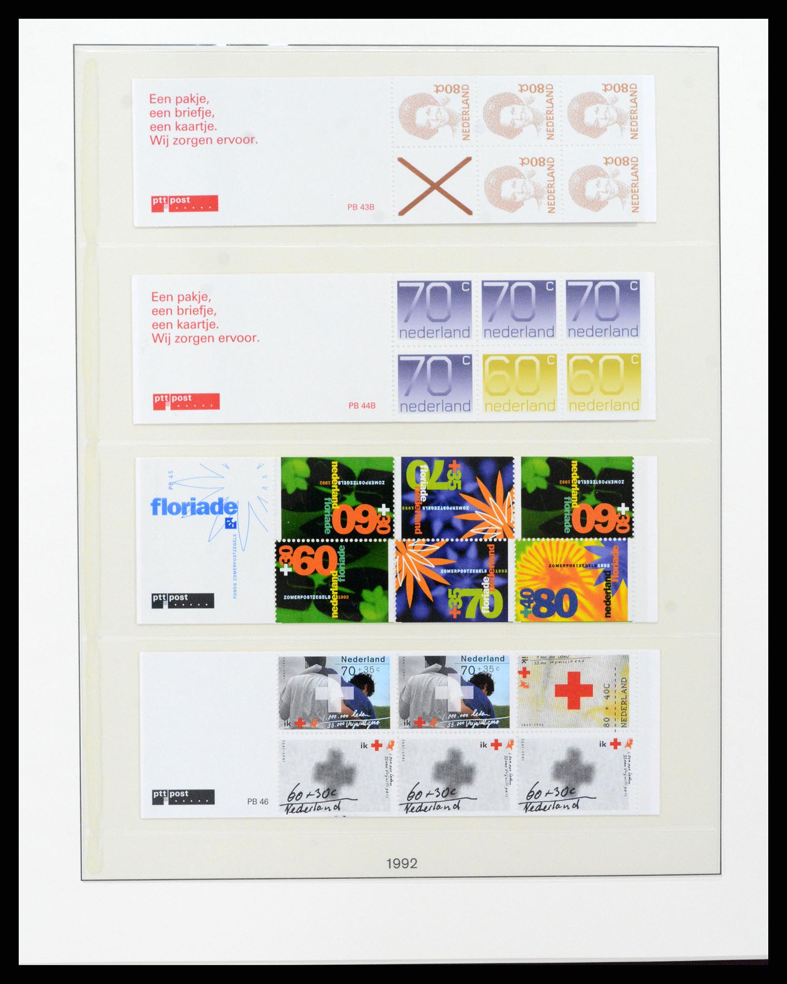 37994 026 - Stamp Collection 37994 Netherlands stampbooklets 1964-2002.