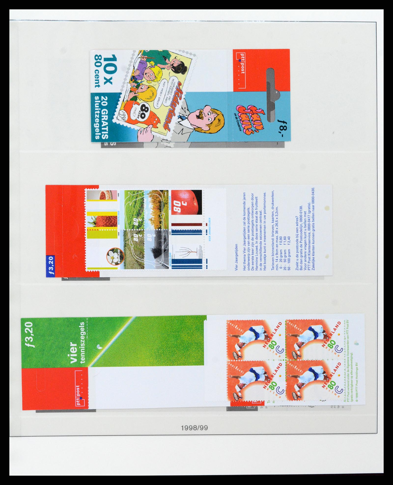 37994 029 - Stamp Collection 37994 Netherlands stampbooklets 1964-2002.