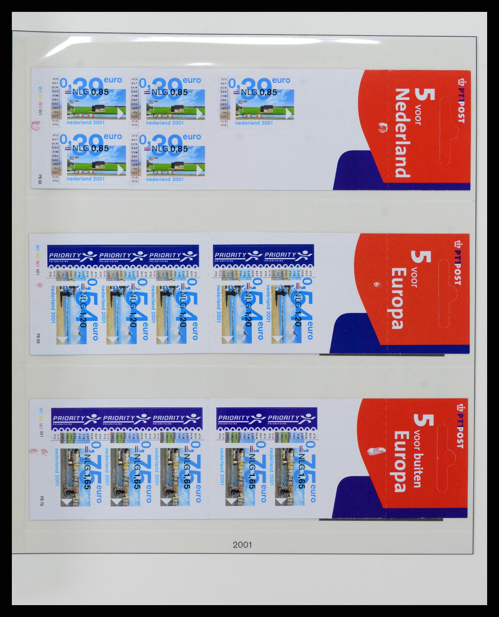 37994 037 - Stamp Collection 37994 Netherlands stampbooklets 1964-2002.