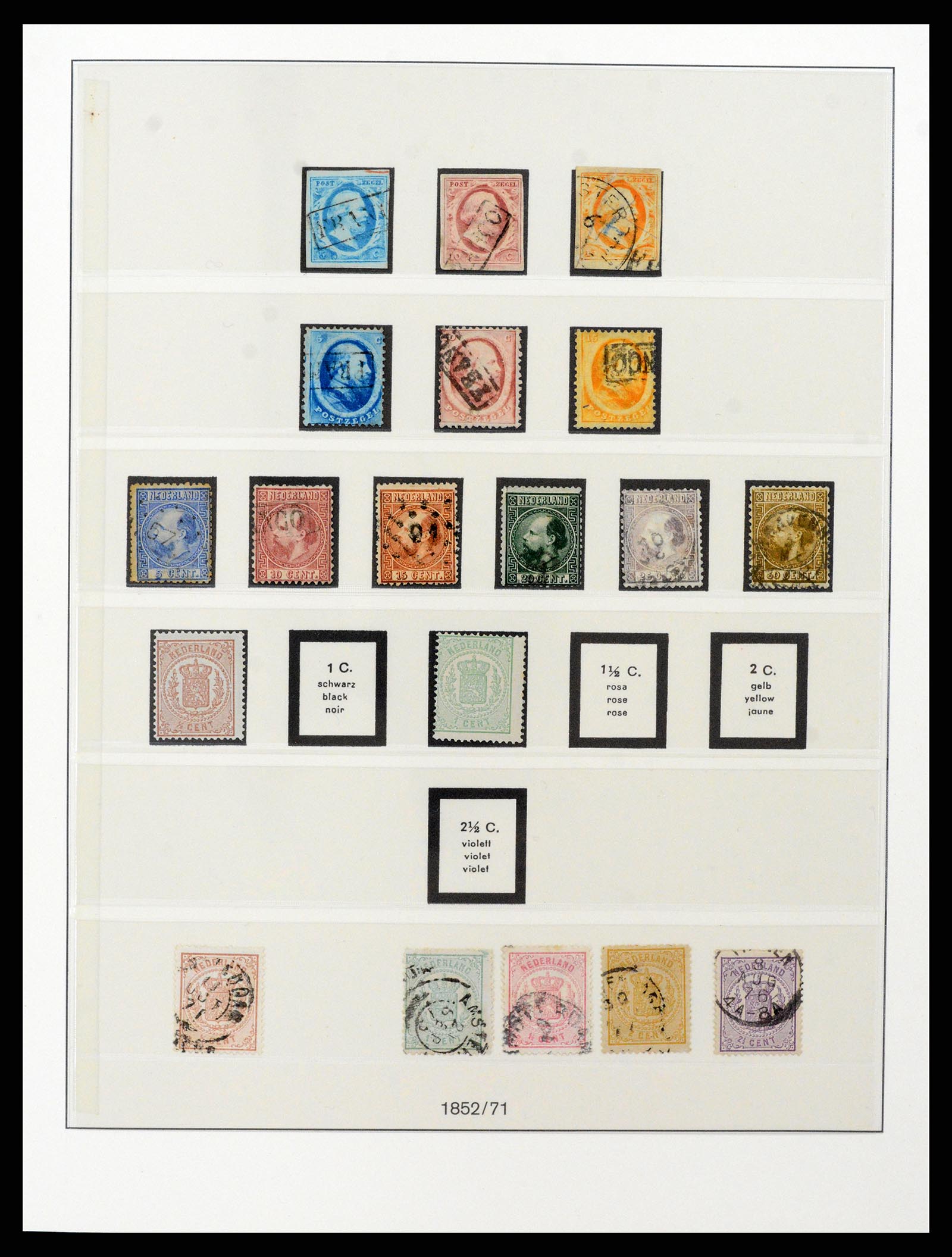 37997 001 - Postzegelverzameling 37997 Nederland 1852-1966.