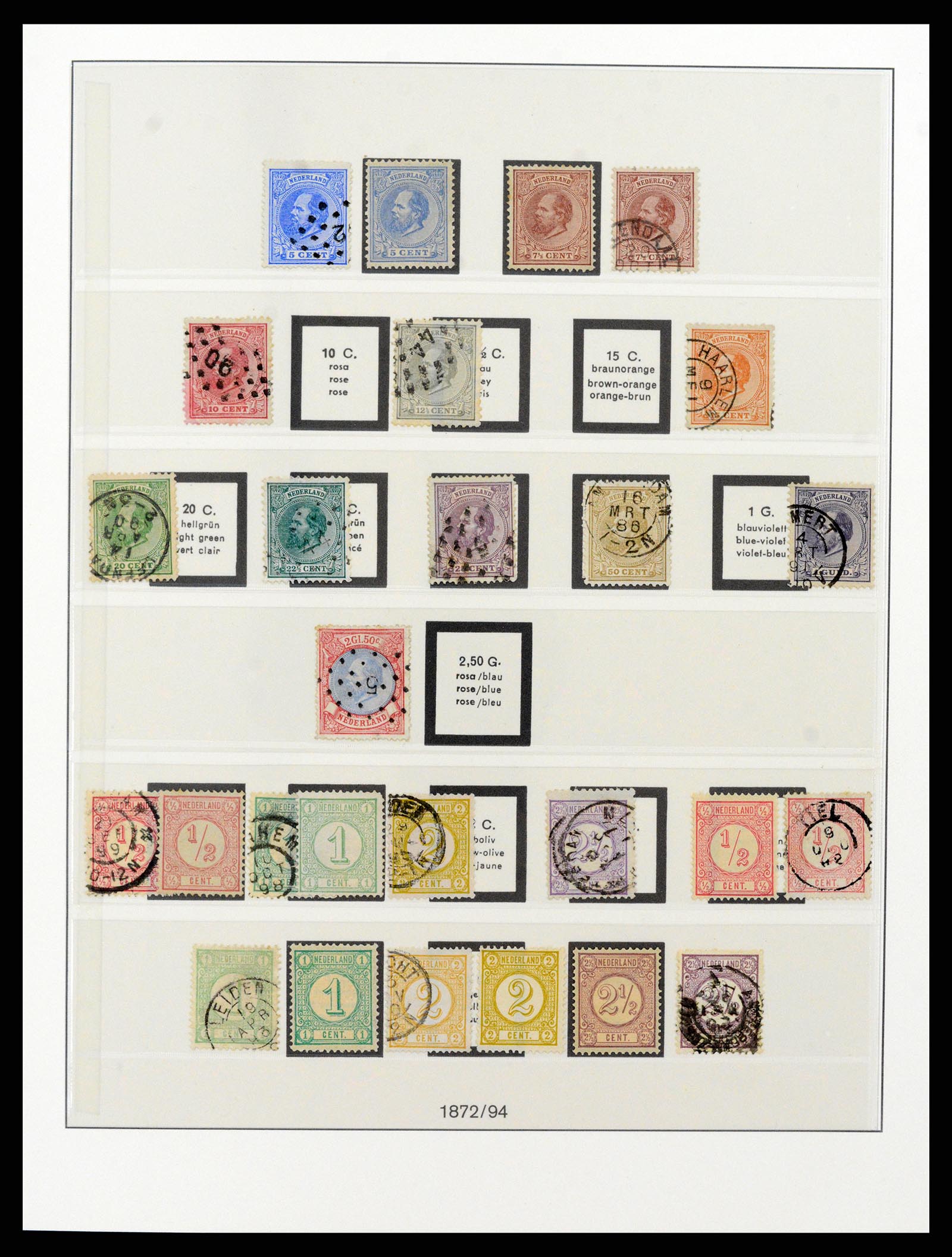 37997 002 - Postzegelverzameling 37997 Nederland 1852-1966.