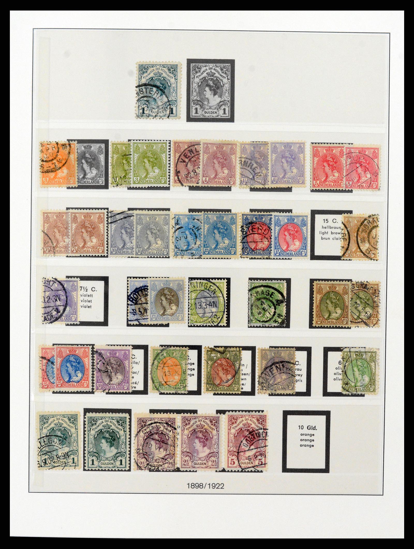 37997 004 - Stamp Collection 37997 Netherlands 1852-1966.