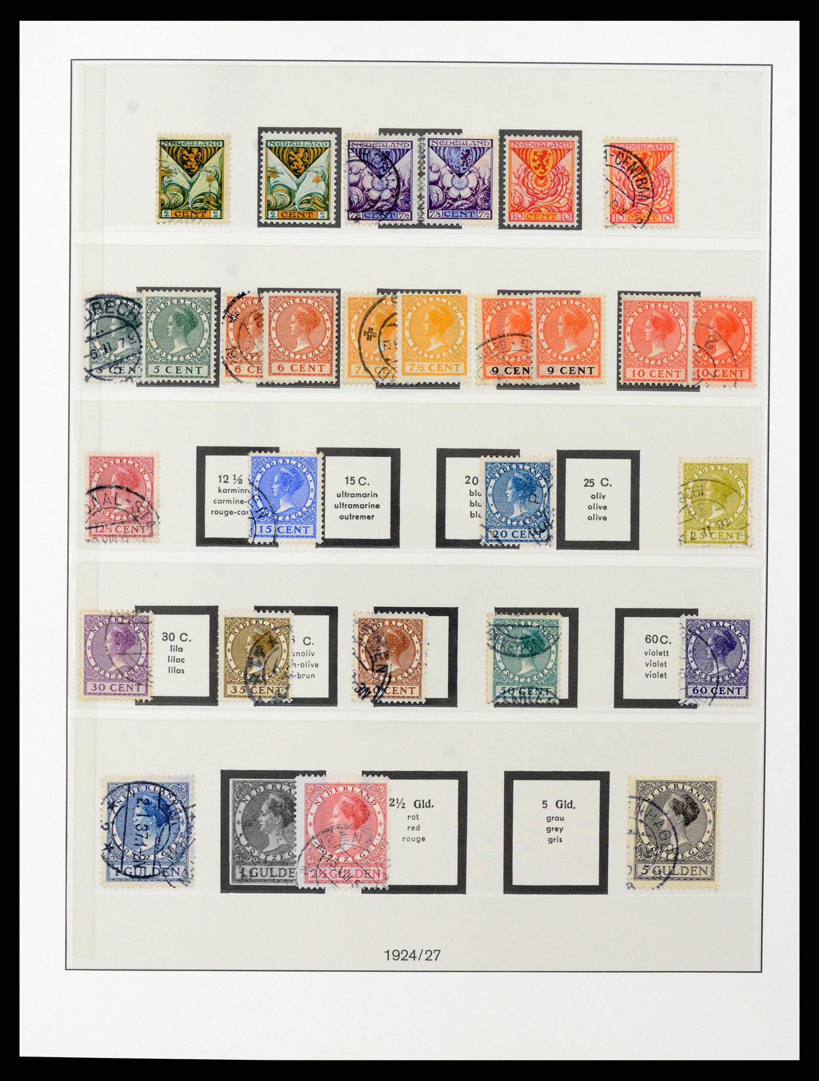 37997 010 - Postzegelverzameling 37997 Nederland 1852-1966.