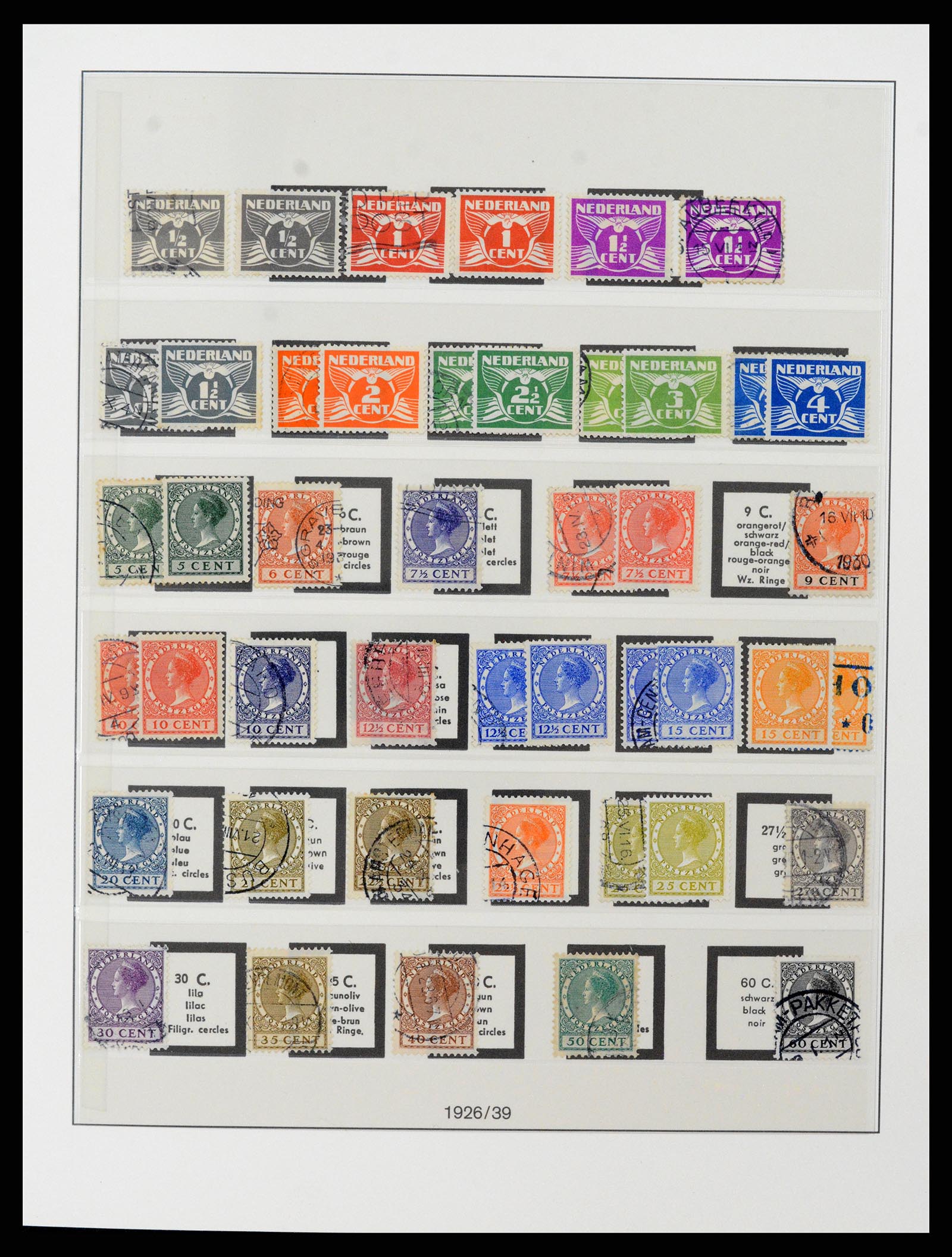 37997 011 - Postzegelverzameling 37997 Nederland 1852-1966.