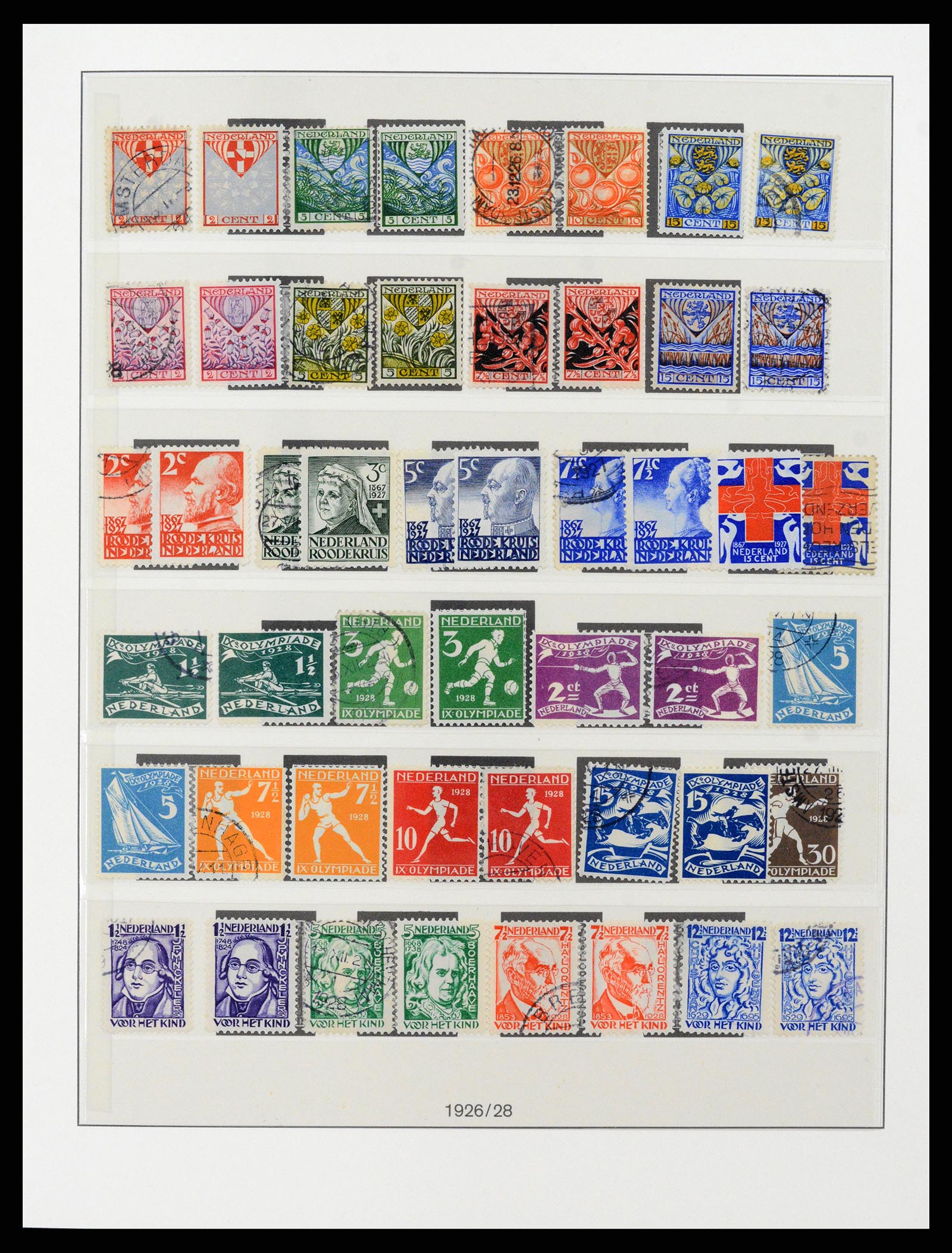 37997 012 - Postzegelverzameling 37997 Nederland 1852-1966.