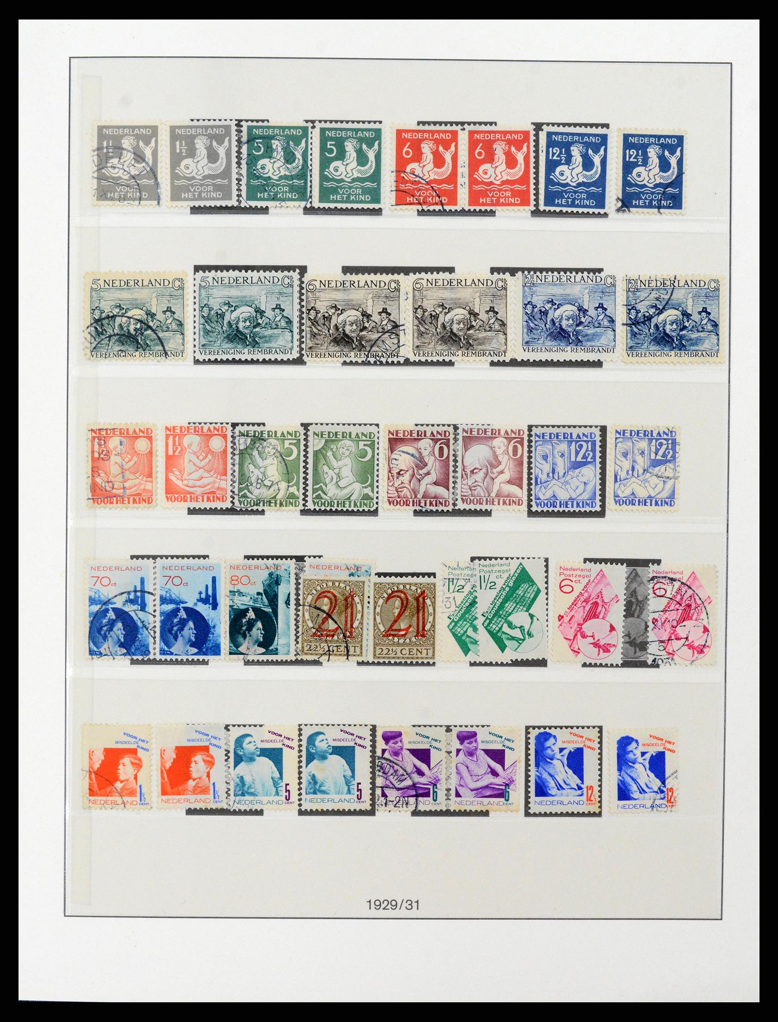 37997 013 - Postzegelverzameling 37997 Nederland 1852-1966.