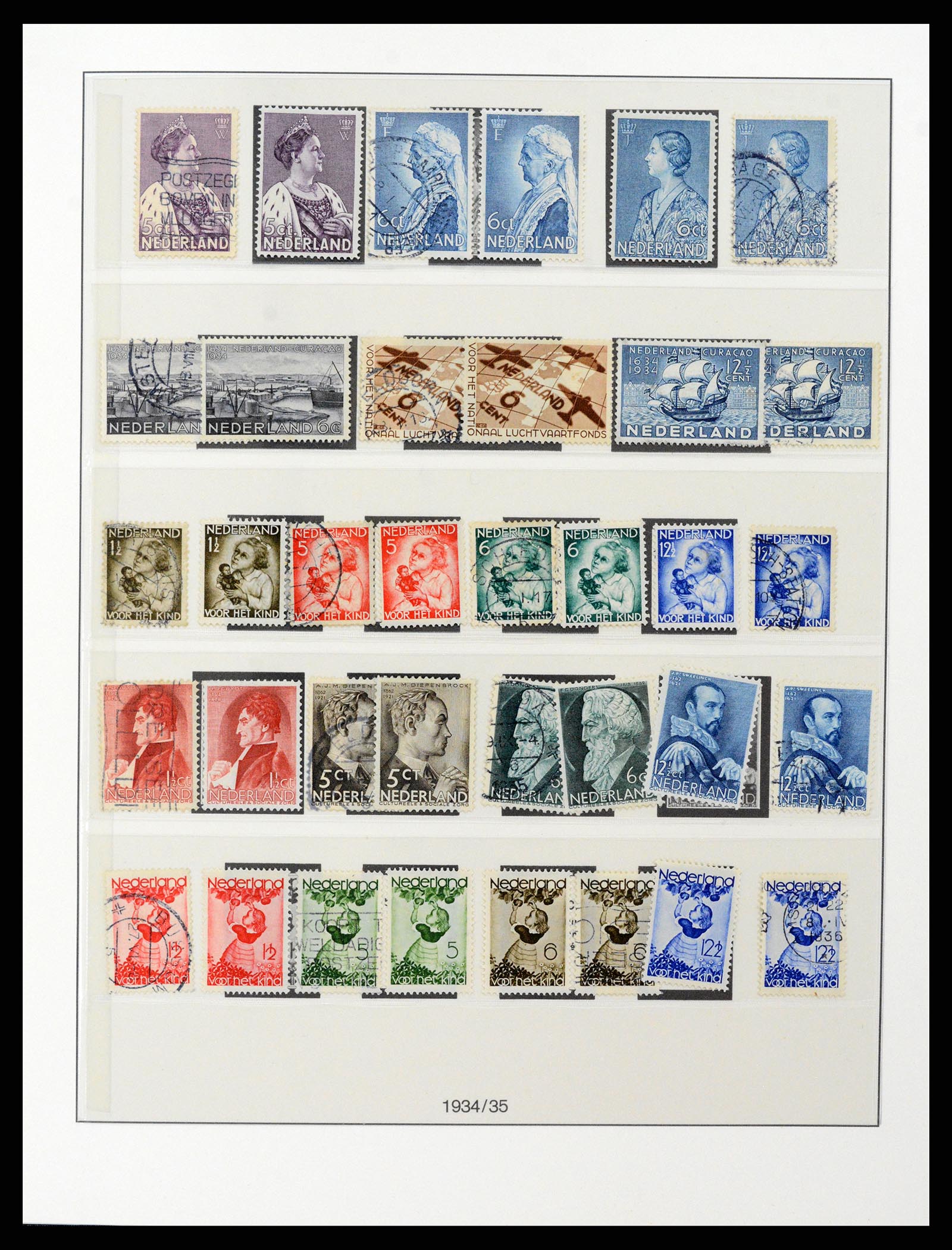 37997 015 - Postzegelverzameling 37997 Nederland 1852-1966.