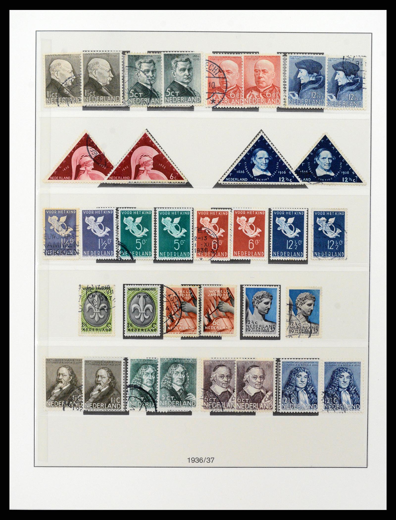 37997 016 - Postzegelverzameling 37997 Nederland 1852-1966.