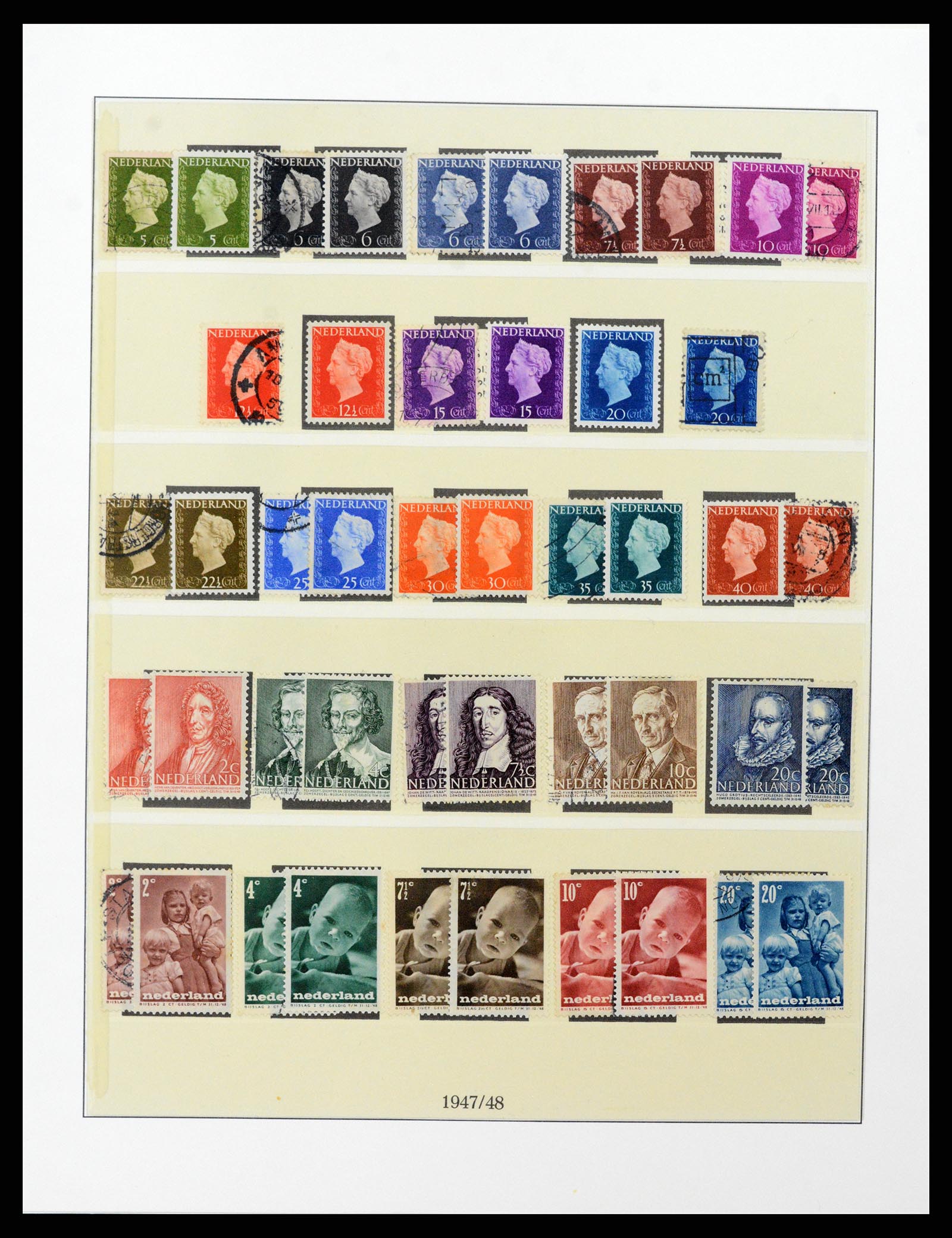 37997 034 - Stamp Collection 37997 Netherlands 1852-1966.
