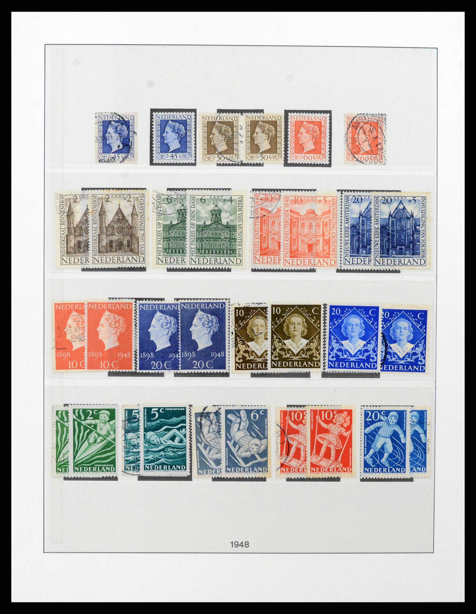 37997 035 - Stamp Collection 37997 Netherlands 1852-1966.
