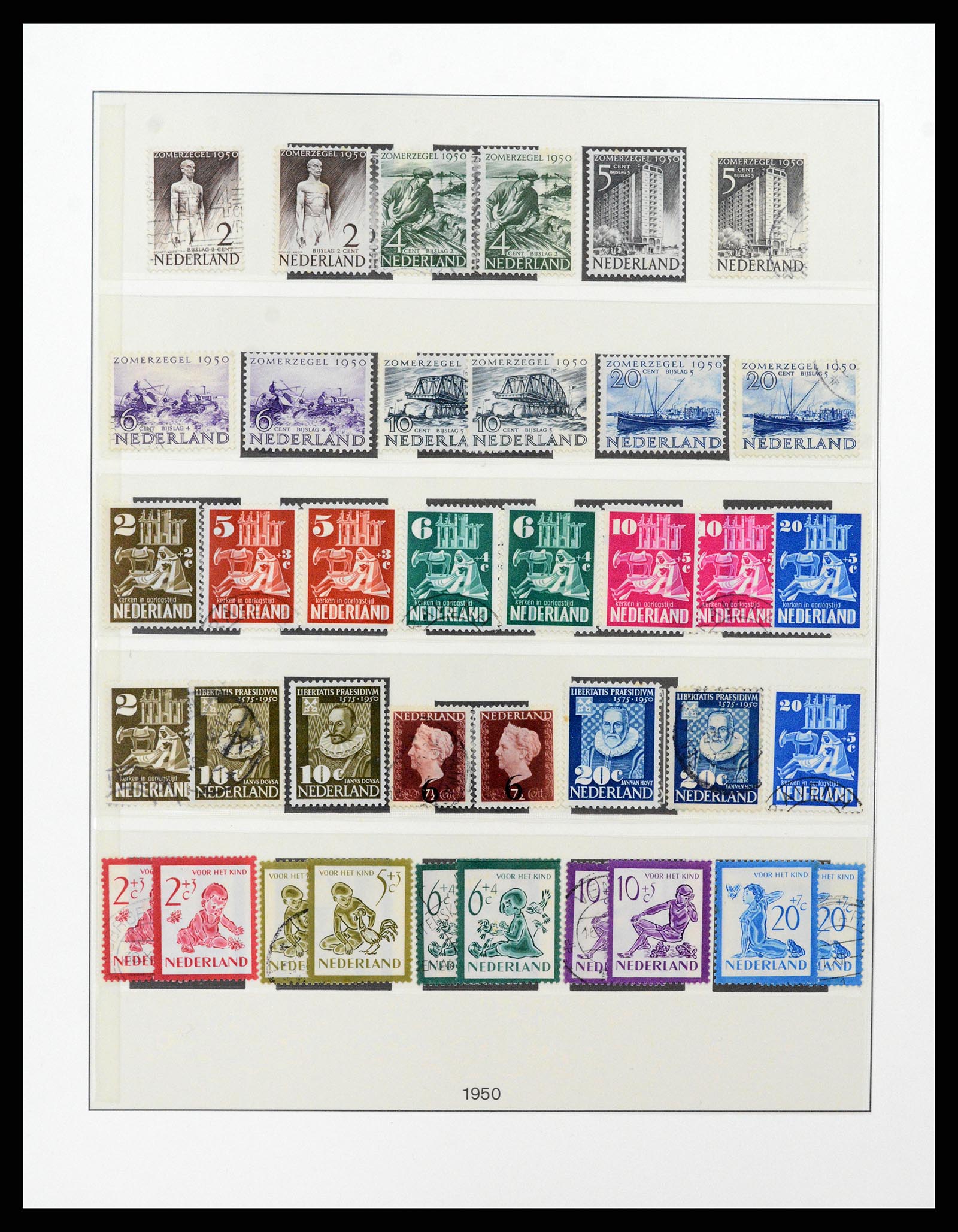 37997 039 - Stamp Collection 37997 Netherlands 1852-1966.