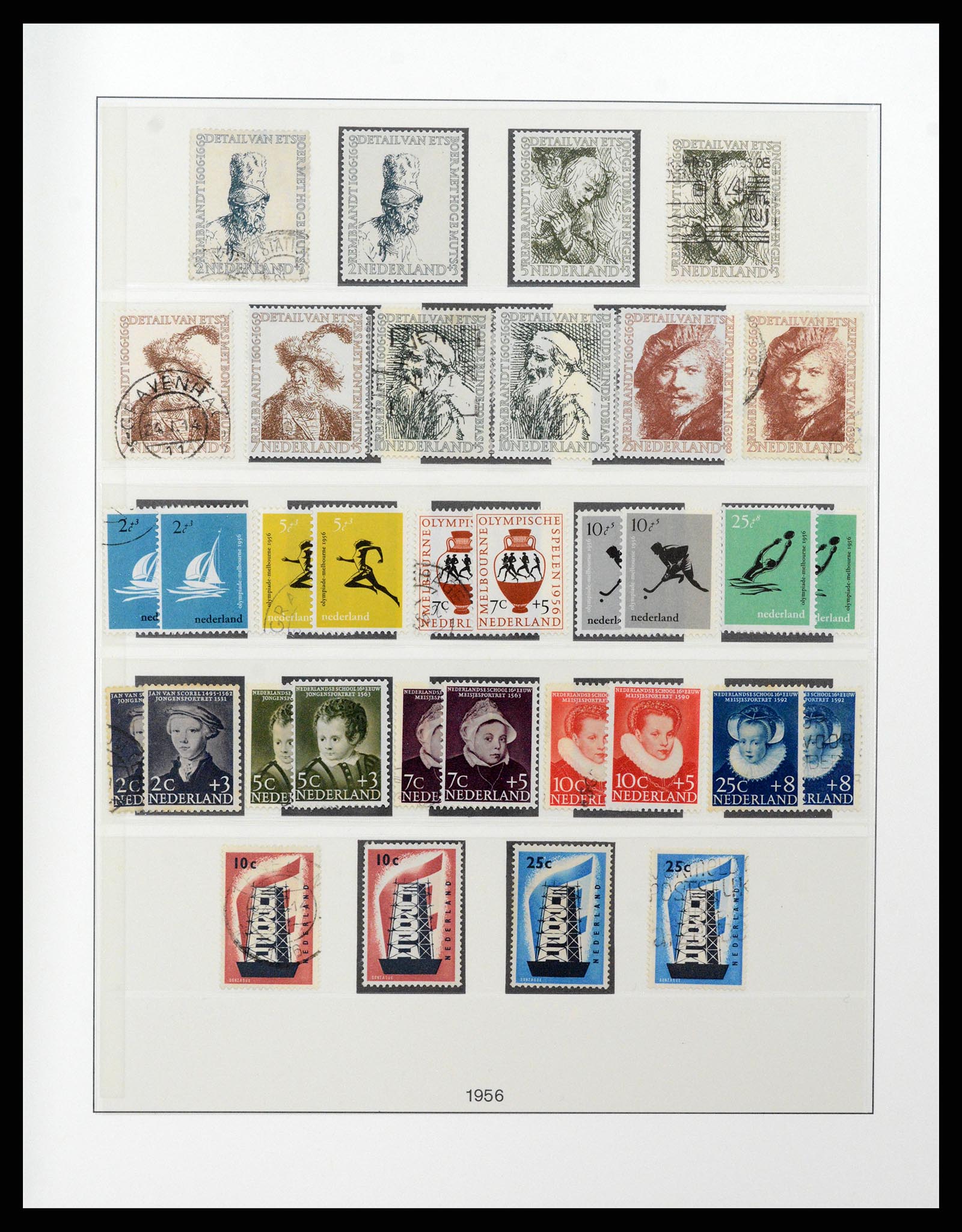 37997 047 - Stamp Collection 37997 Netherlands 1852-1966.
