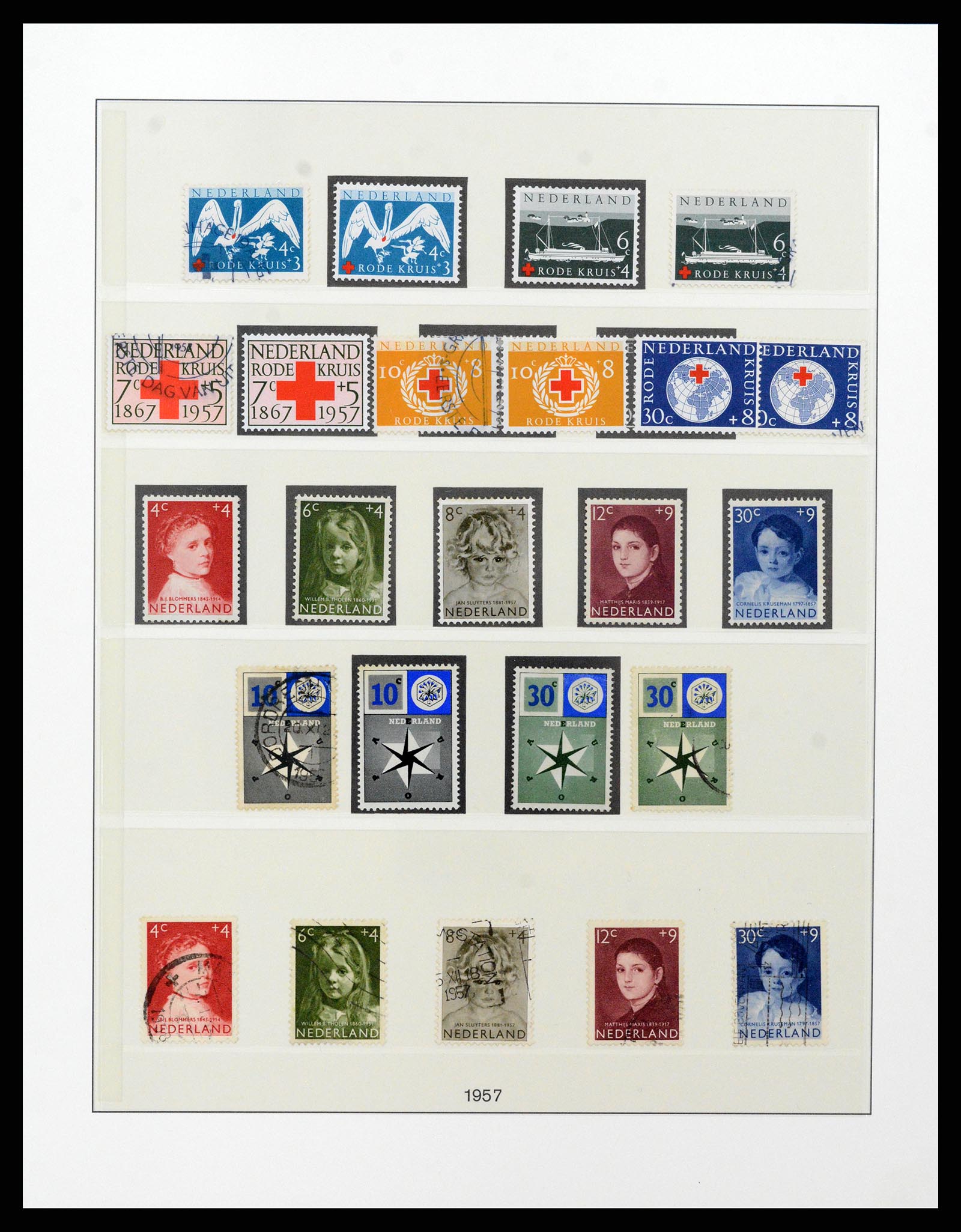 37997 049 - Stamp Collection 37997 Netherlands 1852-1966.
