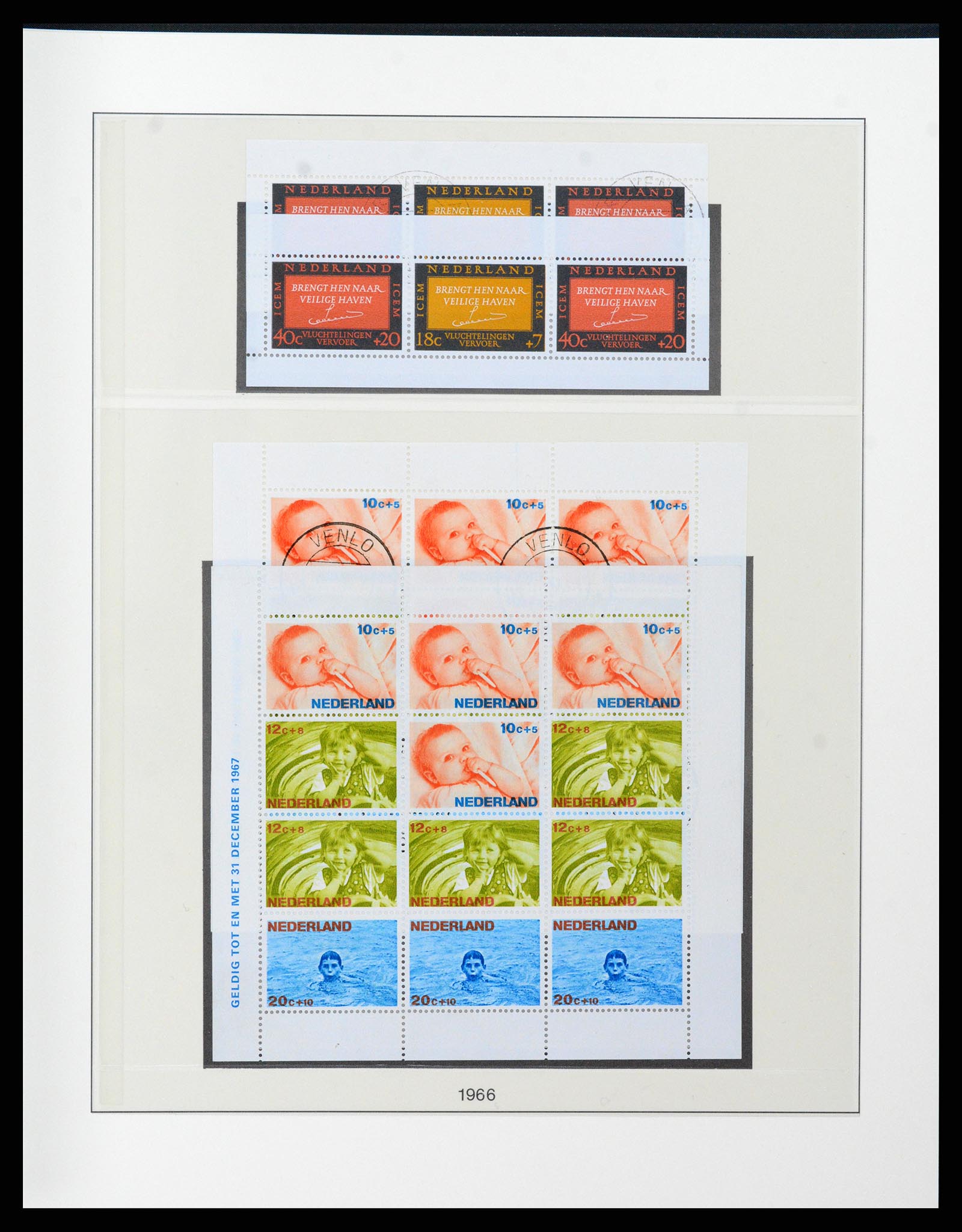 37997 062 - Stamp Collection 37997 Netherlands 1852-1966.