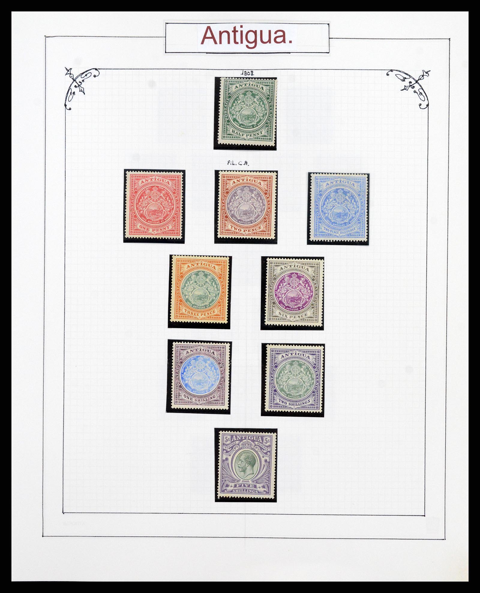 38000 0003 - Postzegelverzameling 38000 Engelse koloniën superverzameling 1851-196