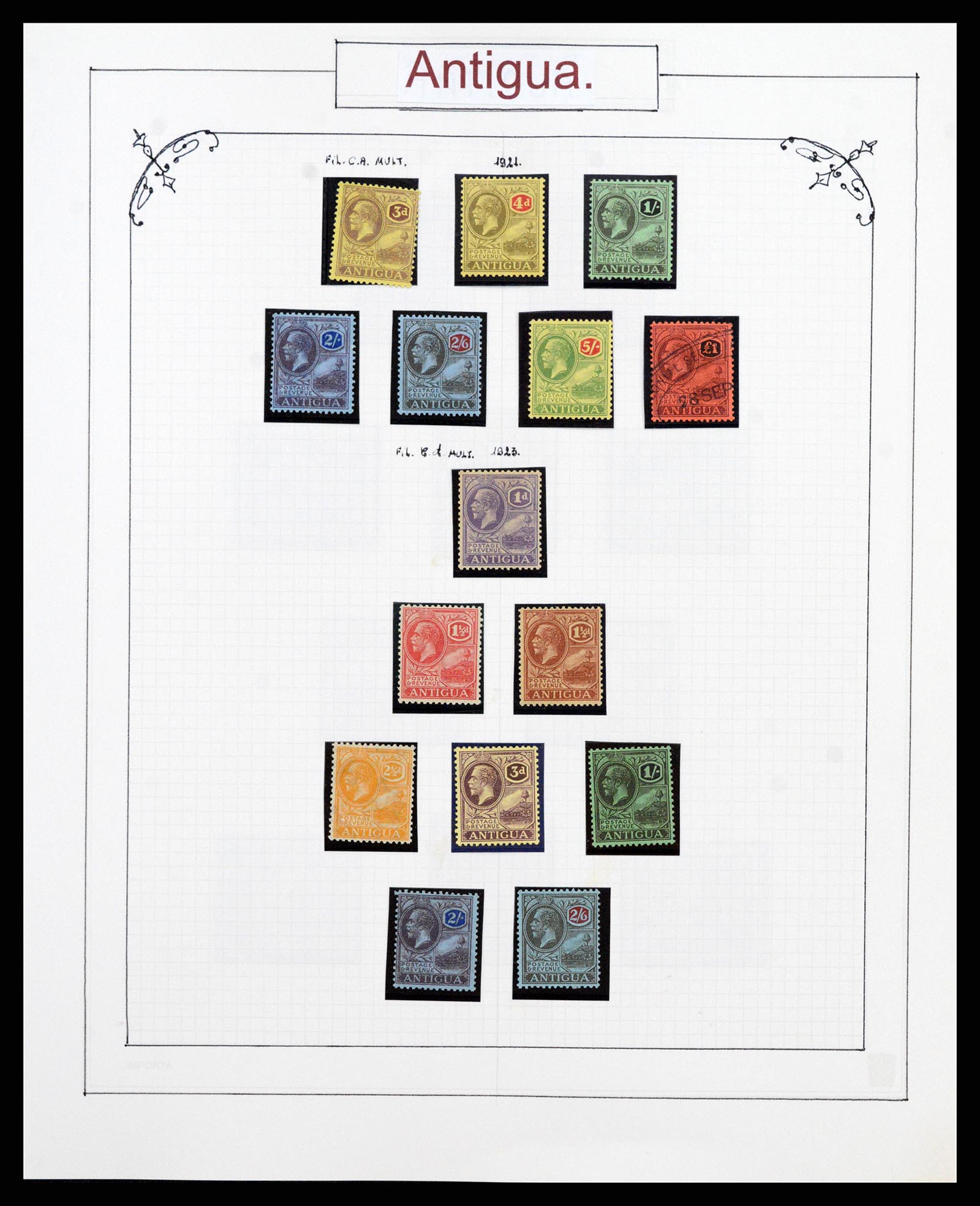 38000 0004 - Postzegelverzameling 38000 Engelse koloniën superverzameling 1851-196