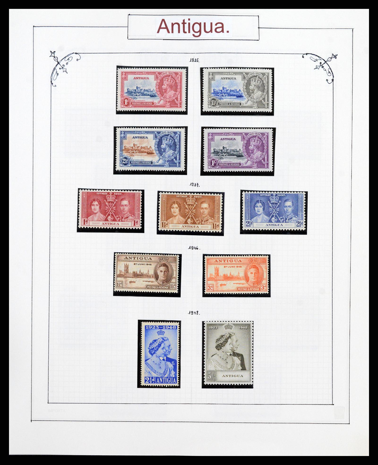 38000 0006 - Postzegelverzameling 38000 Engelse koloniën superverzameling 1851-196