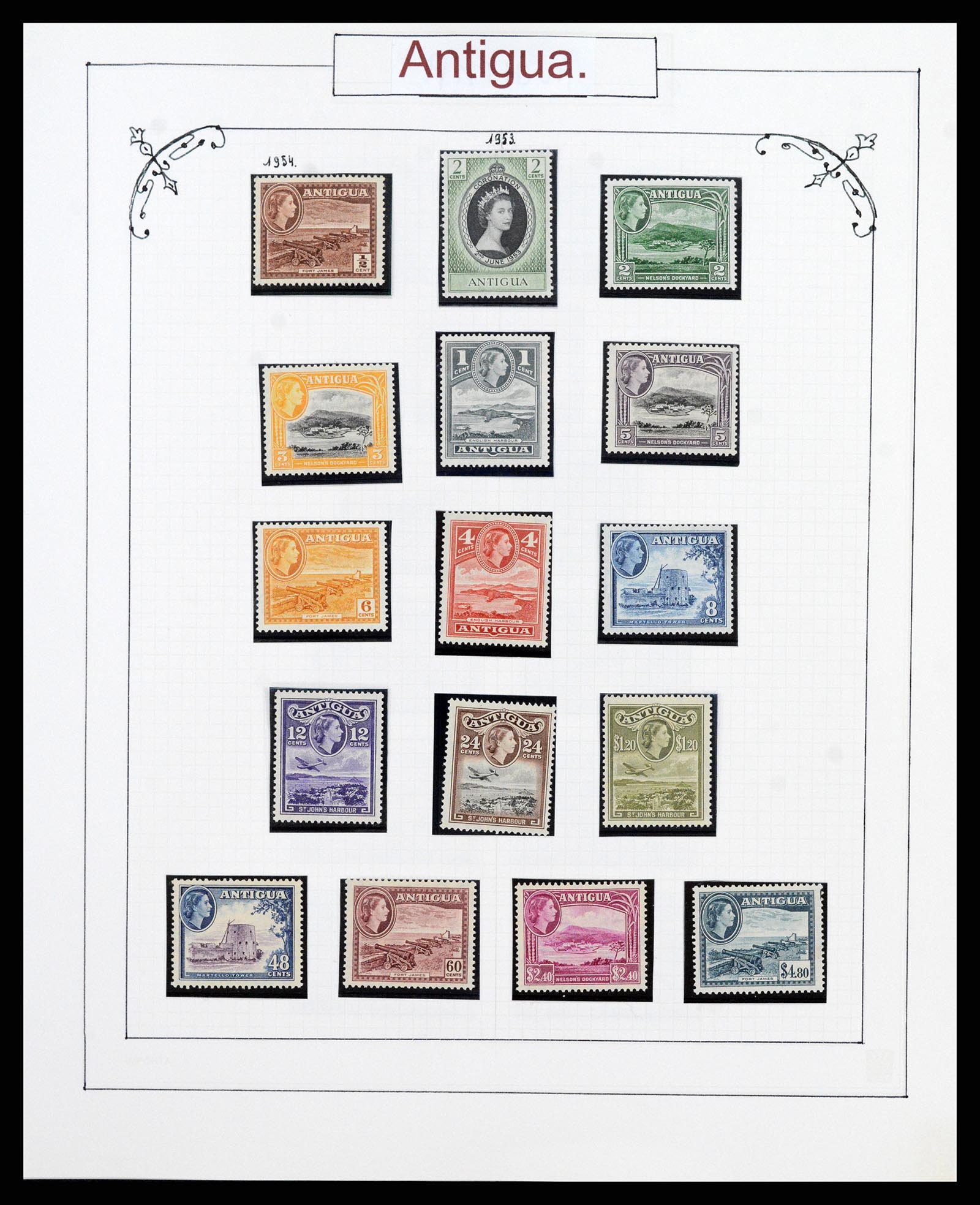 38000 0008 - Postzegelverzameling 38000 Engelse koloniën superverzameling 1851-196
