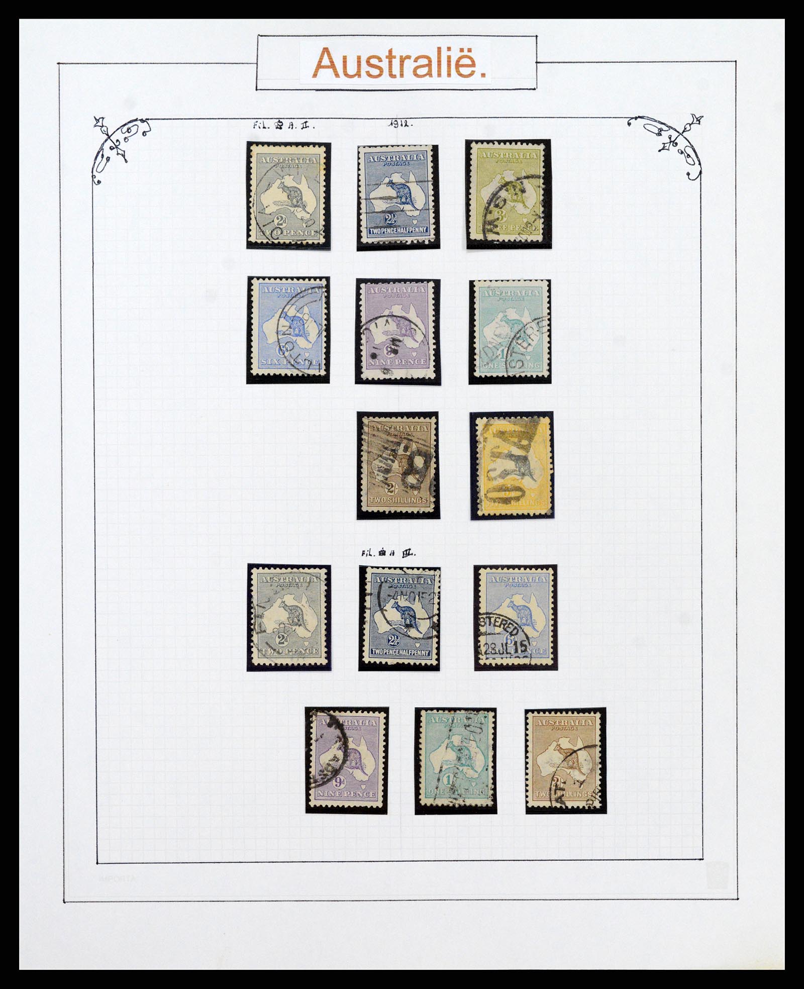 38000 0012 - Postzegelverzameling 38000 Engelse koloniën superverzameling 1851-196