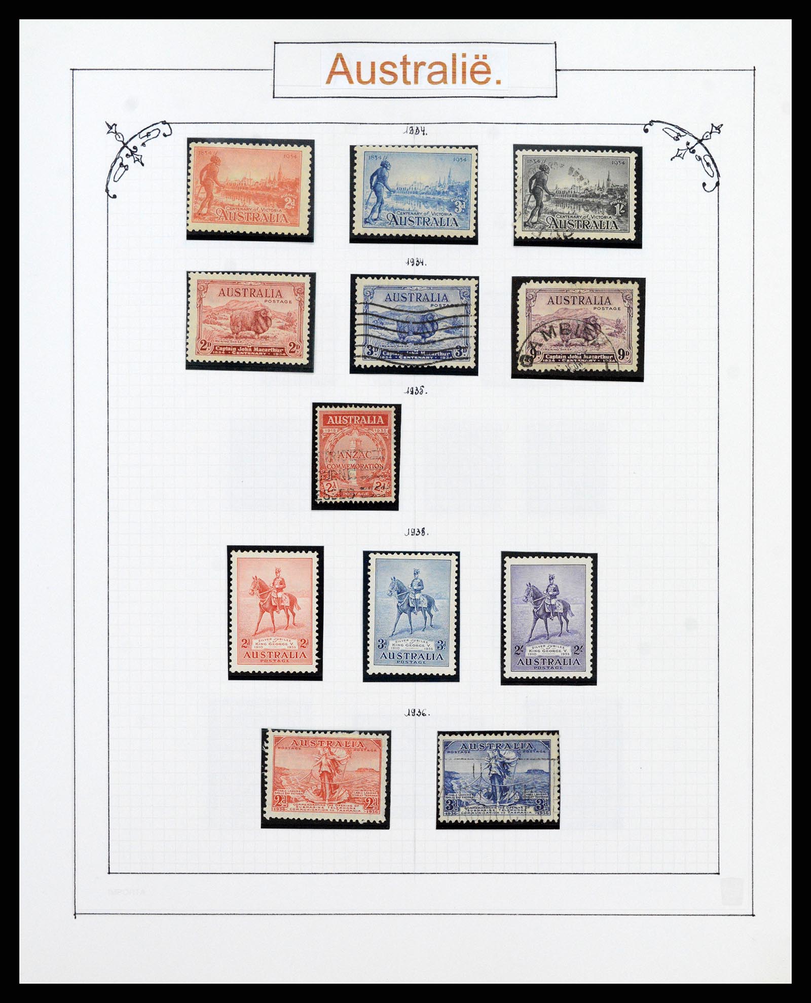 38000 0019 - Postzegelverzameling 38000 Engelse koloniën superverzameling 1851-196