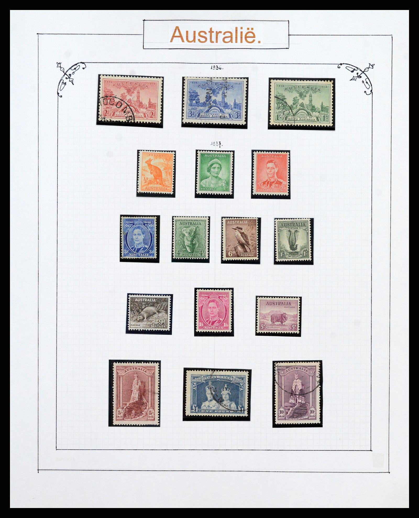 38000 0020 - Postzegelverzameling 38000 Engelse koloniën superverzameling 1851-196